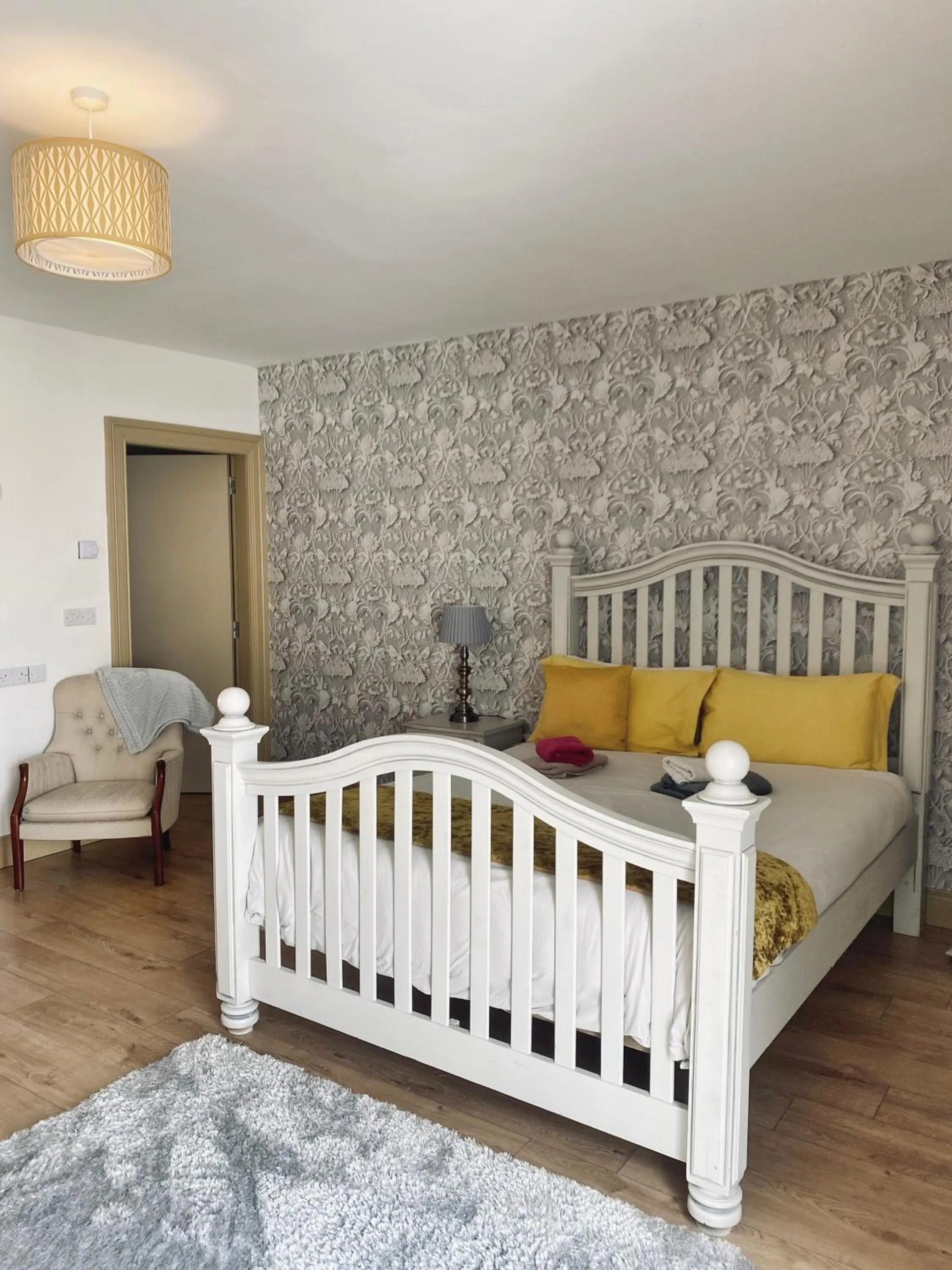 Bed in Dulrush Lodge Guest House, Restaurant and Self-Catering