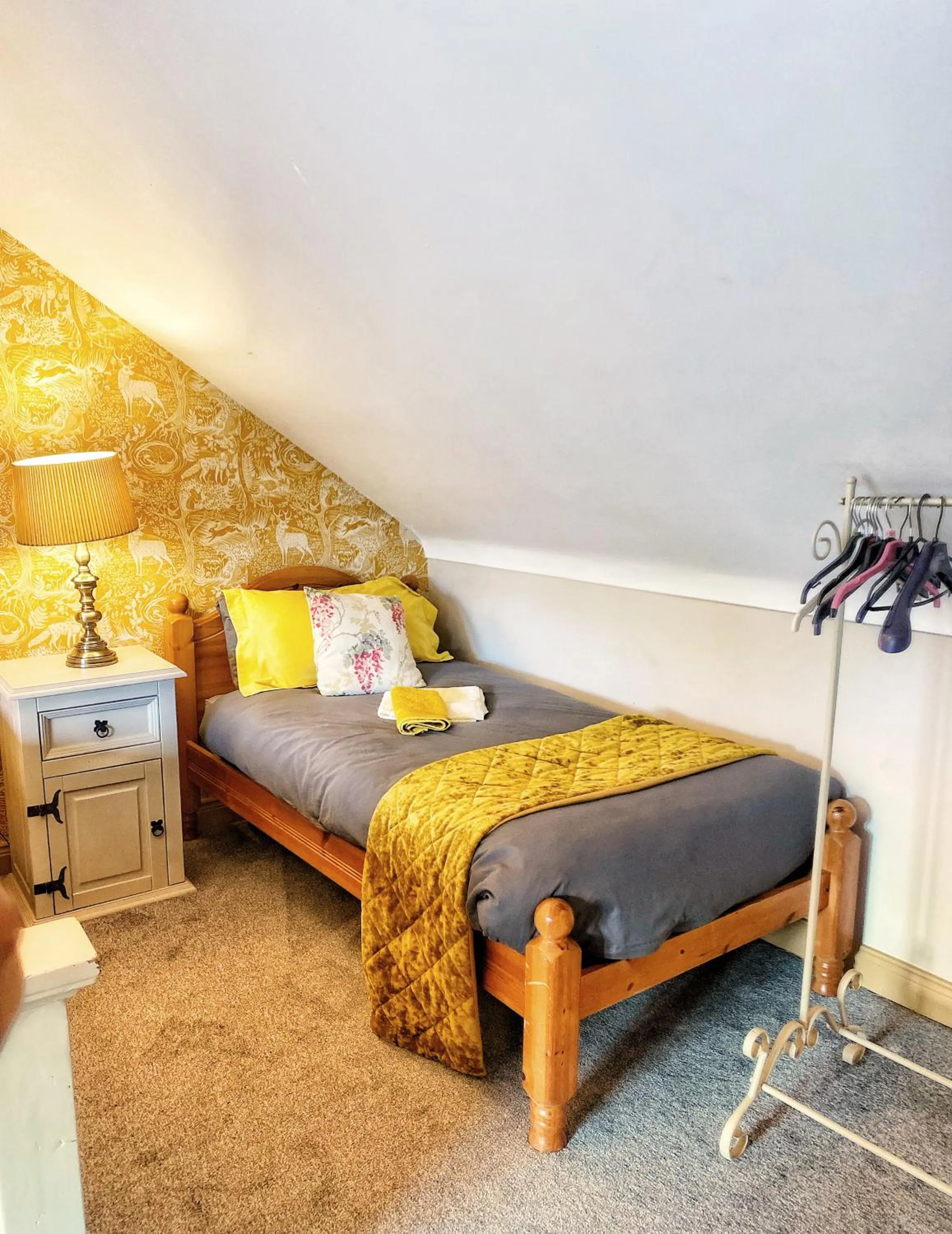 Bed in Dulrush Lodge Guest House, Restaurant and Self-Catering