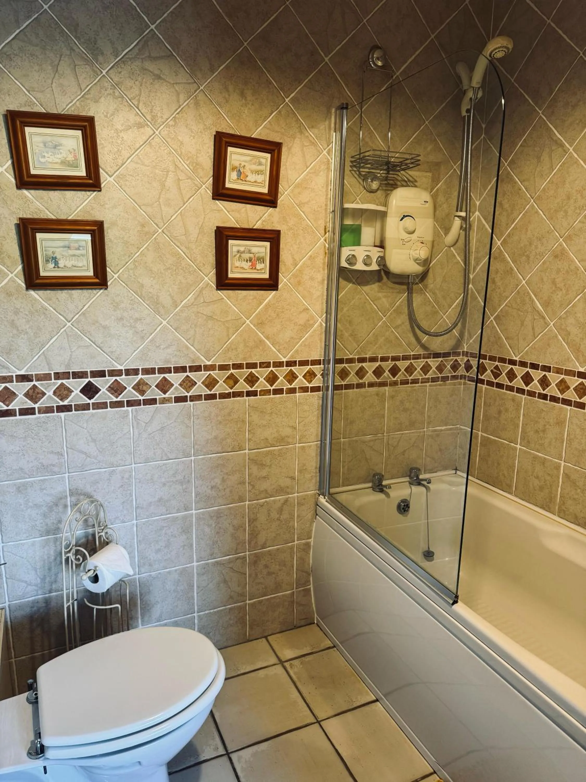 Shower in Dulrush Lodge Guest House, Restaurant and Self-Catering