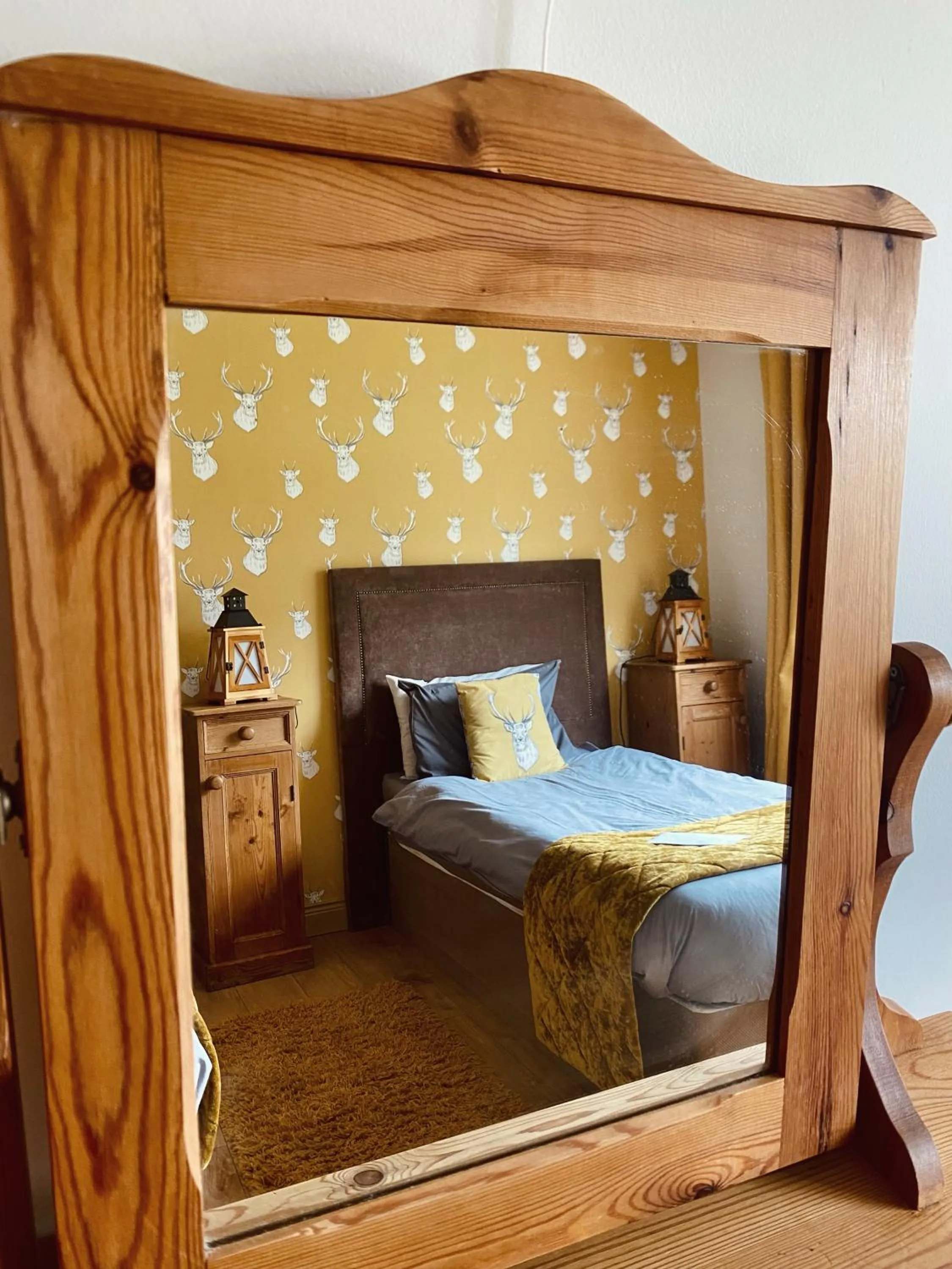 Bed in Dulrush Lodge Guest House, Restaurant and Self-Catering