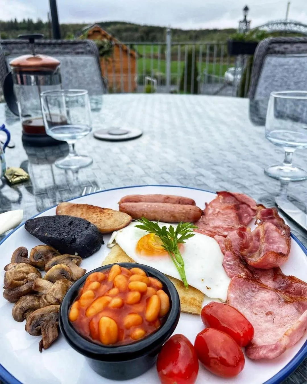 Breakfast in Dulrush Lodge Guest House, Restaurant and Self-Catering