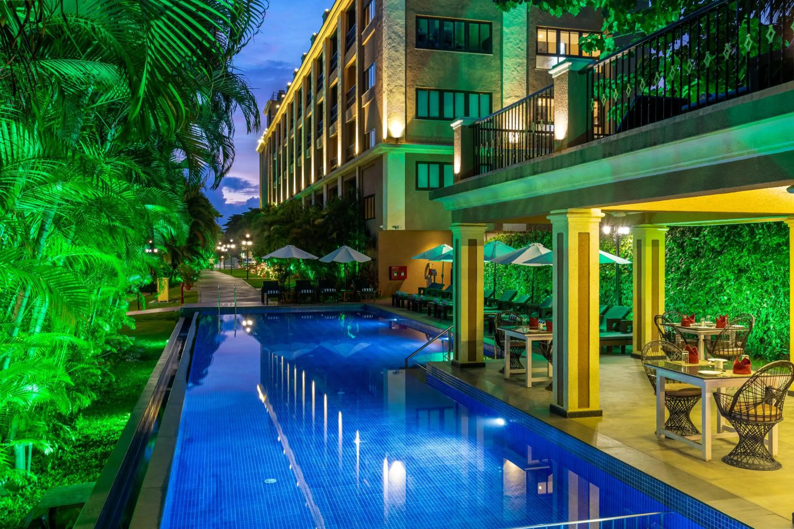 Night in Seashell Suites and Villas- Candolim Goa