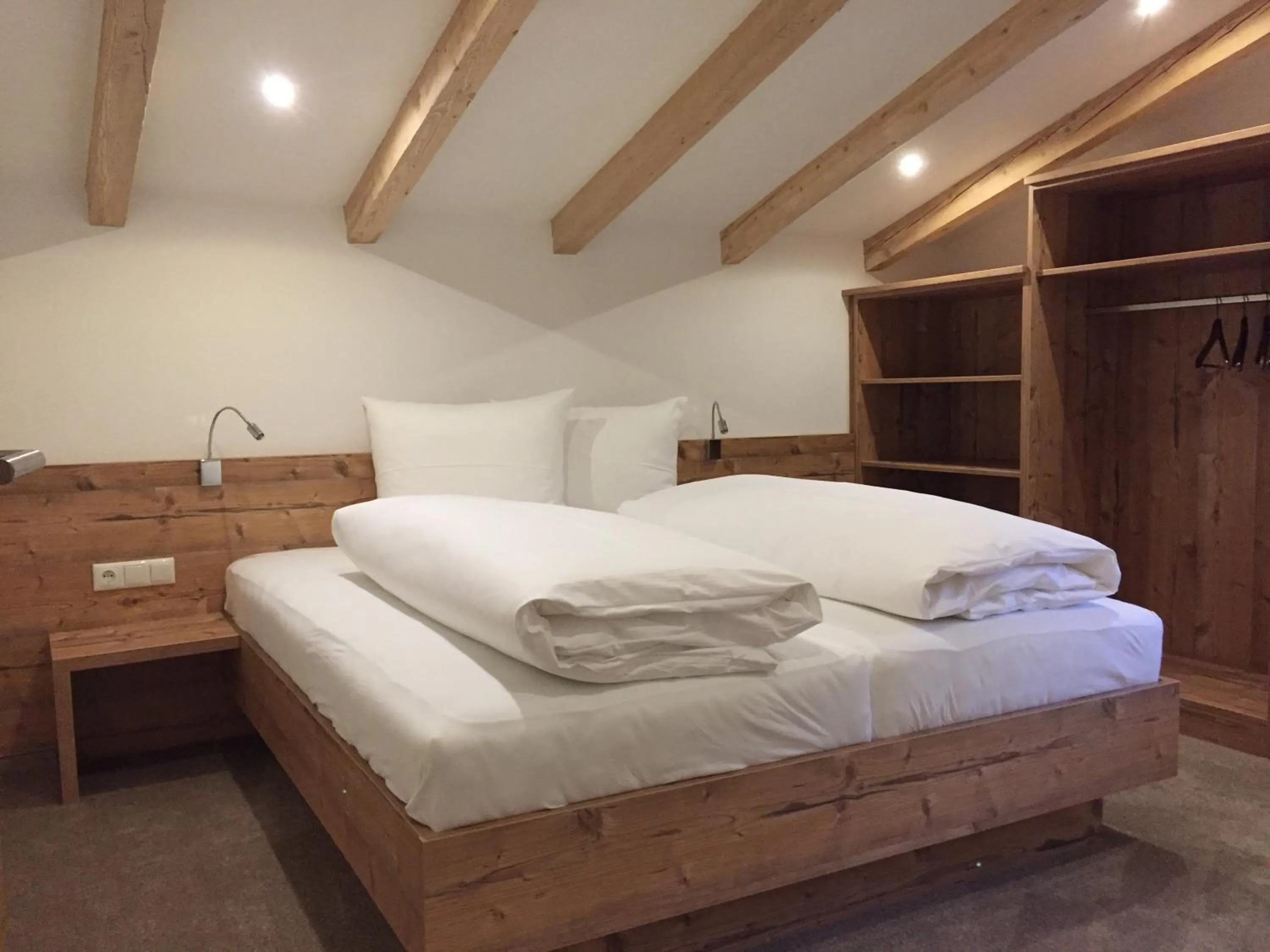 Bed in Ferienwohnungen Bailom