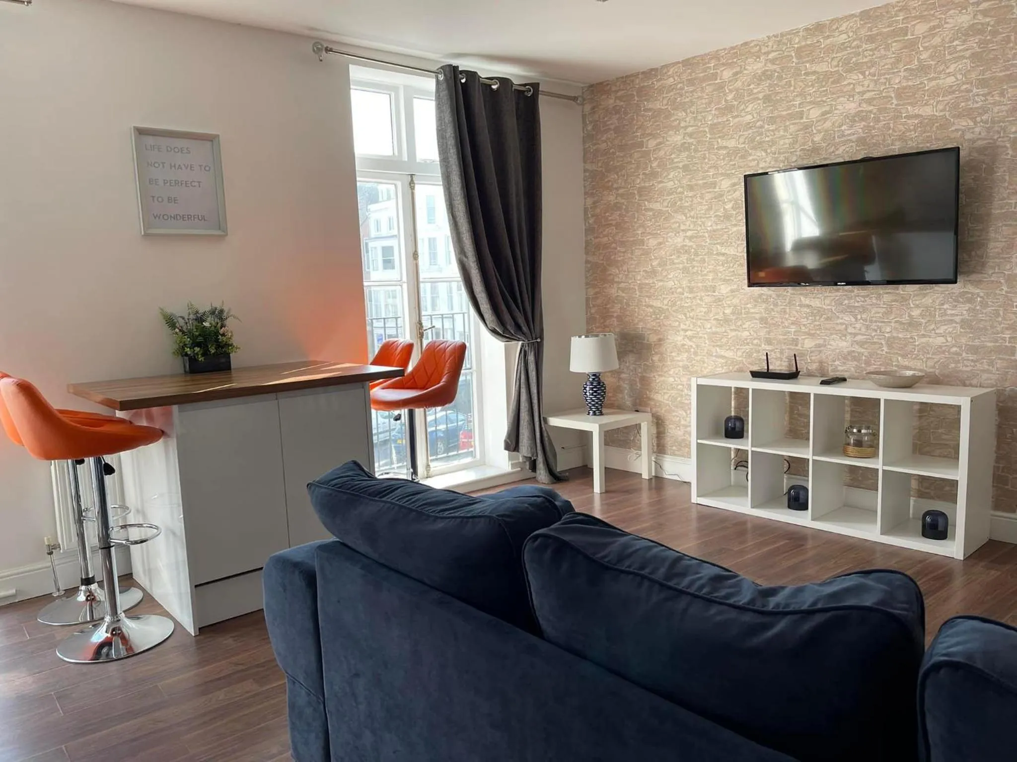 Living room in Harcourt Place