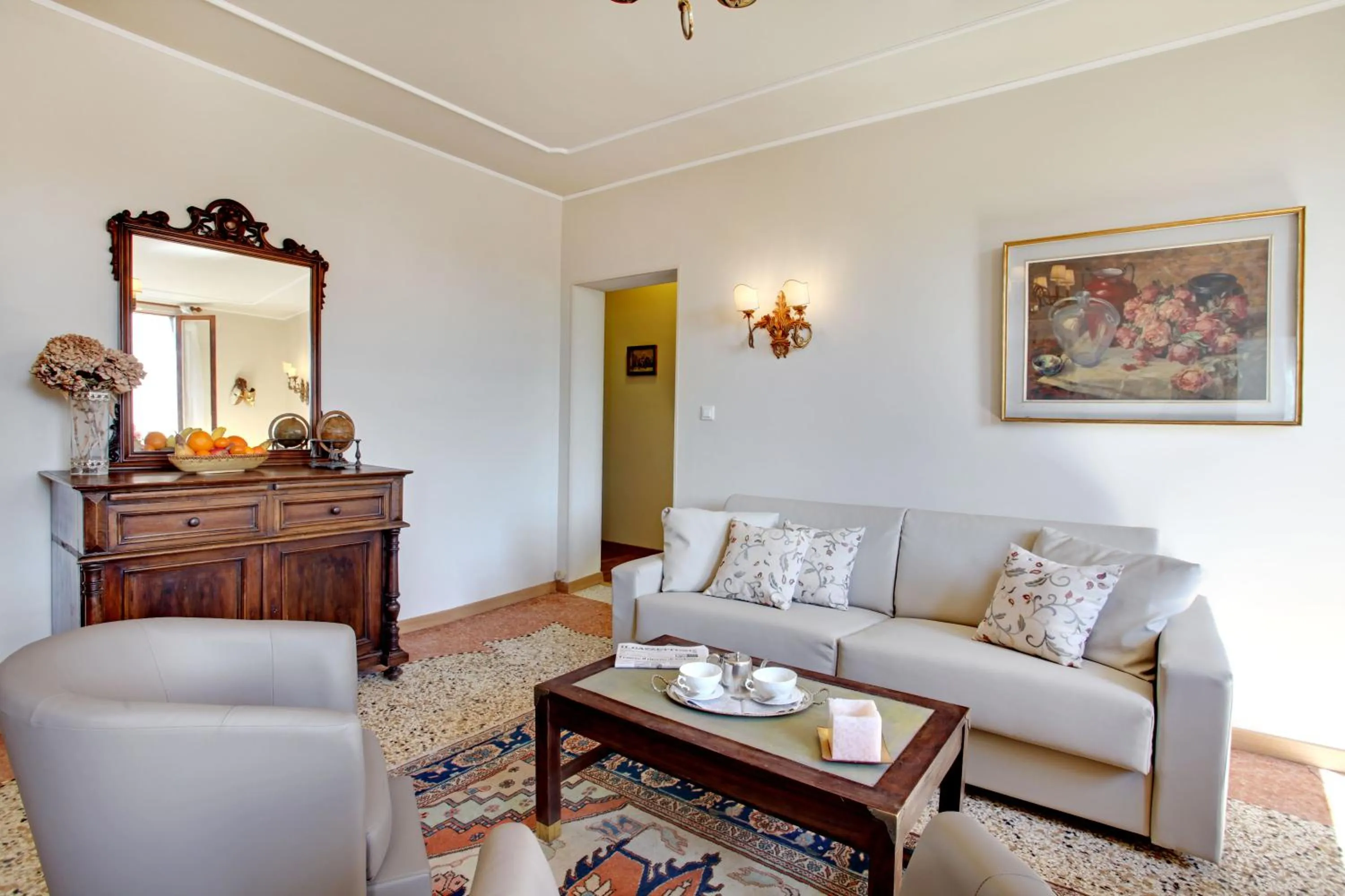 Living room in Canale