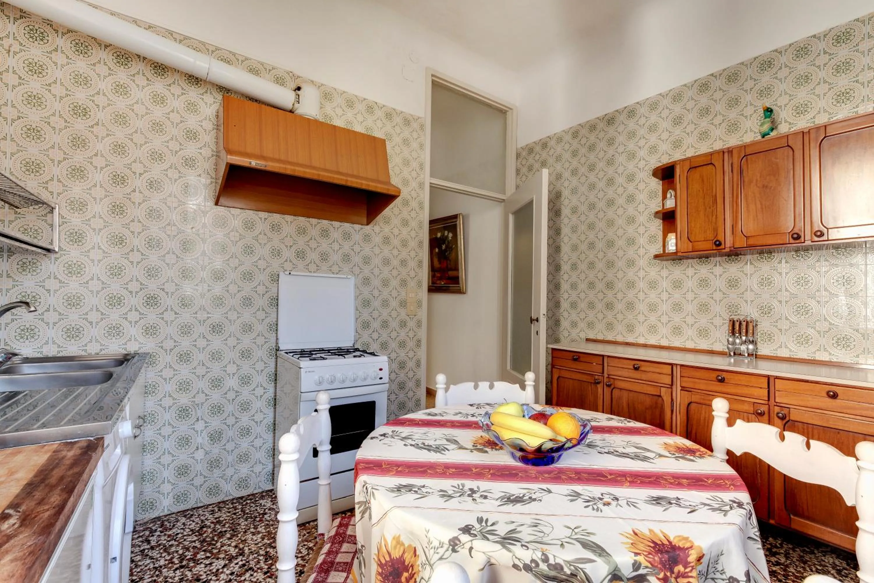 Kitchen or kitchenette, Bed in Testa