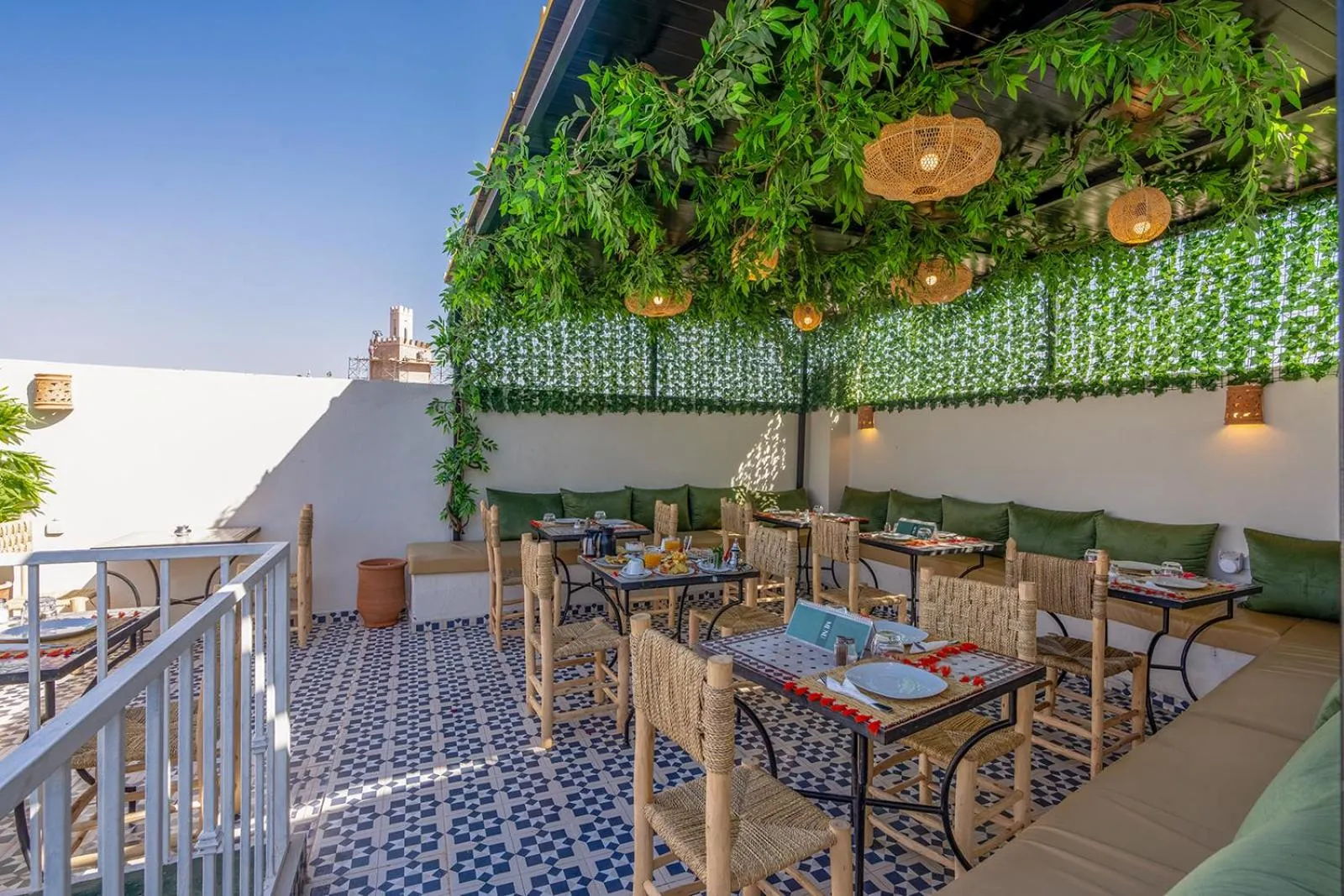 Restaurant/places to eat in Riad Jabador De Marrakech