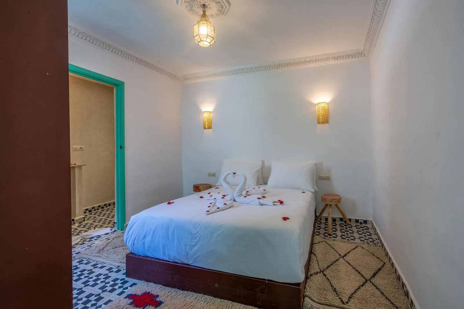 Double Room in Riad Jabador De Marrakech