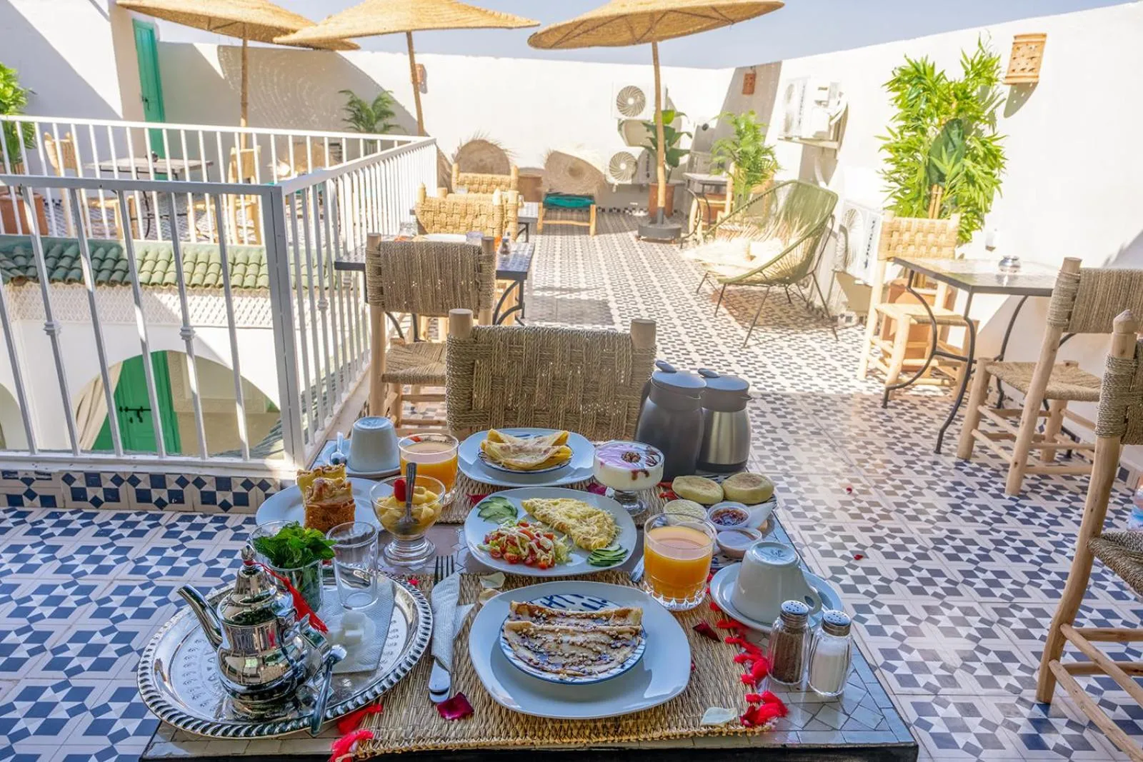 Breakfast in Riad Jabador De Marrakech