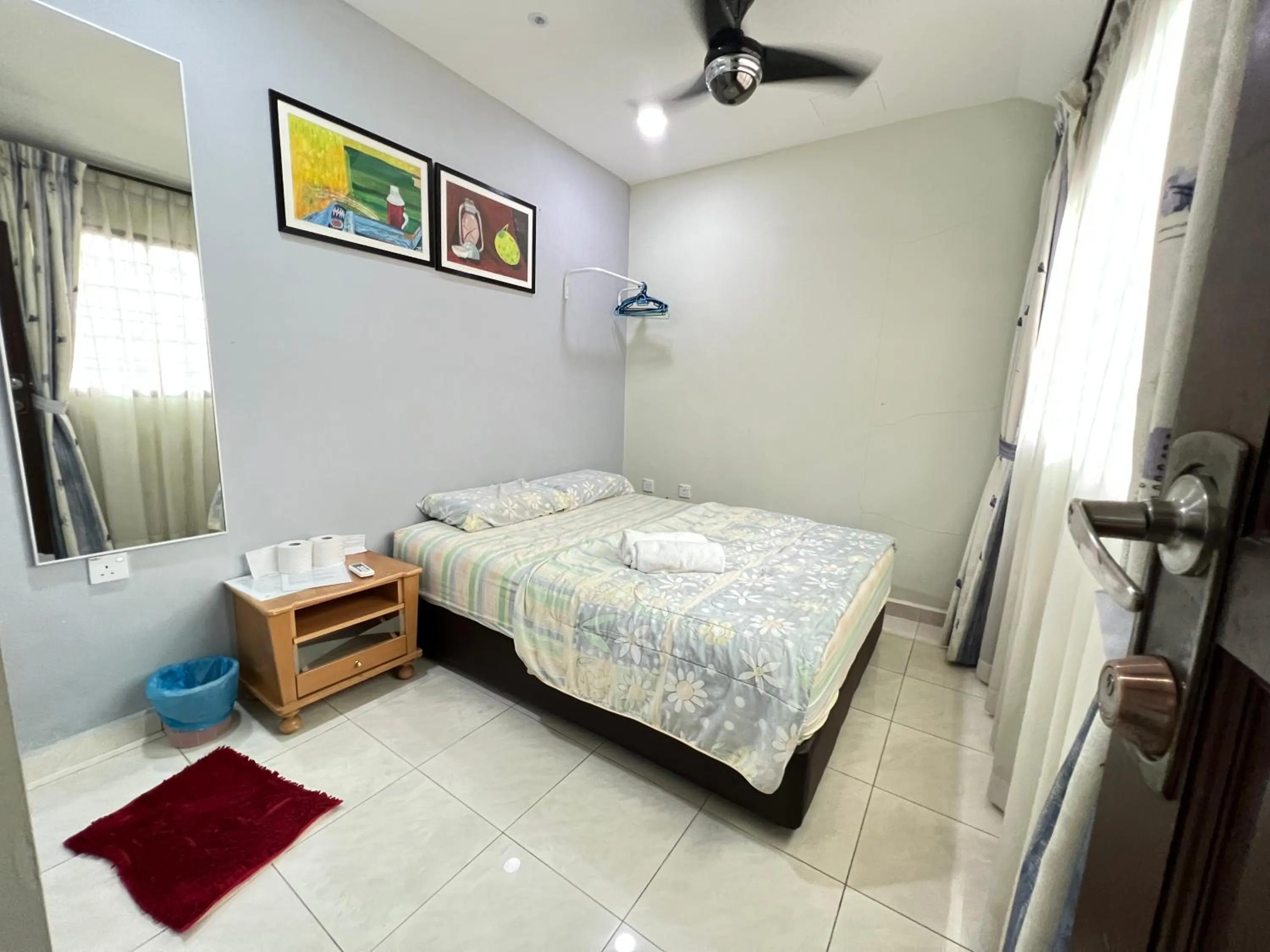 Bed in Jiaxin Homestay - Desa Terbau 家馨民宿