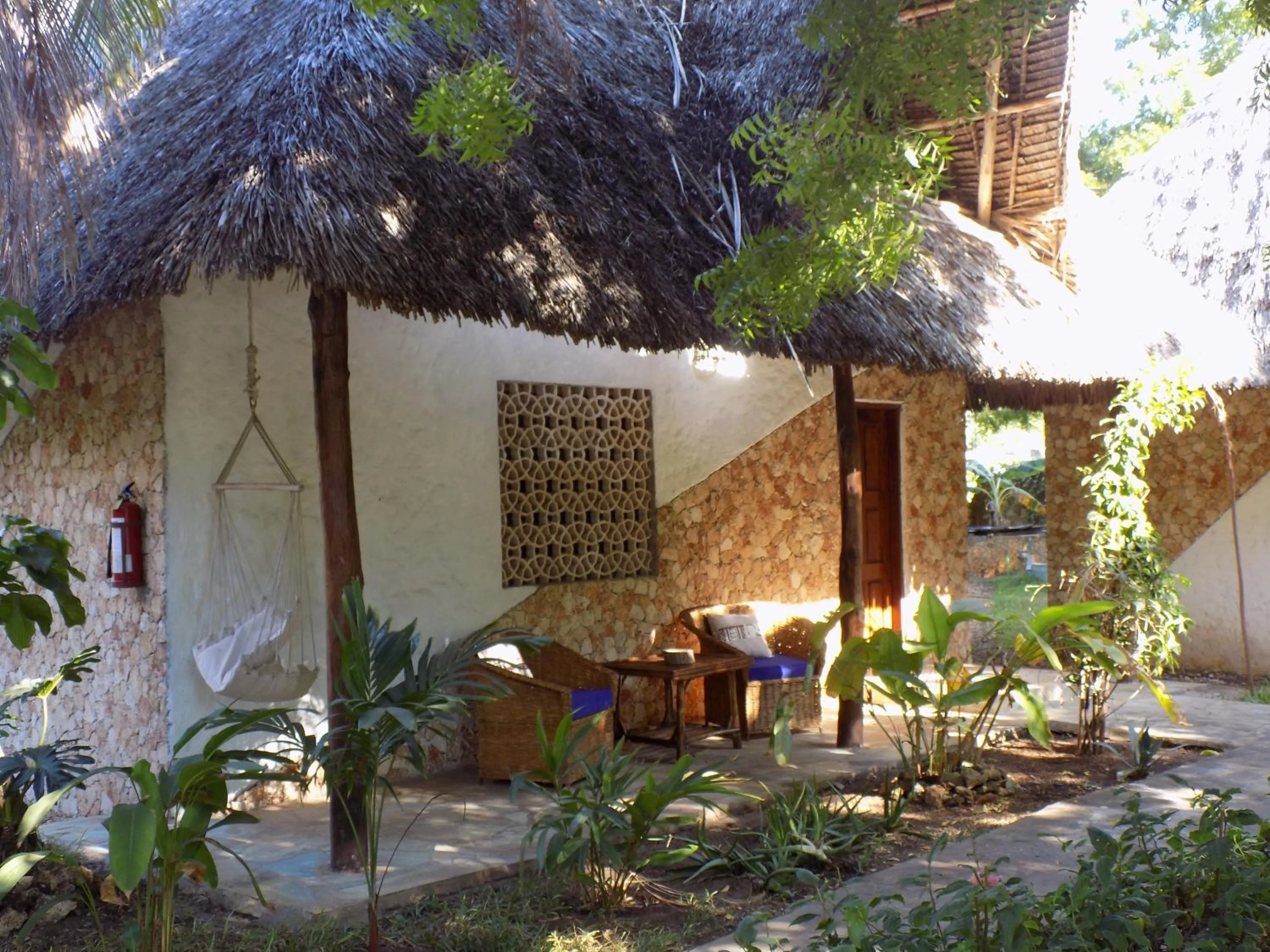 Patio in Eco Villas Watamu