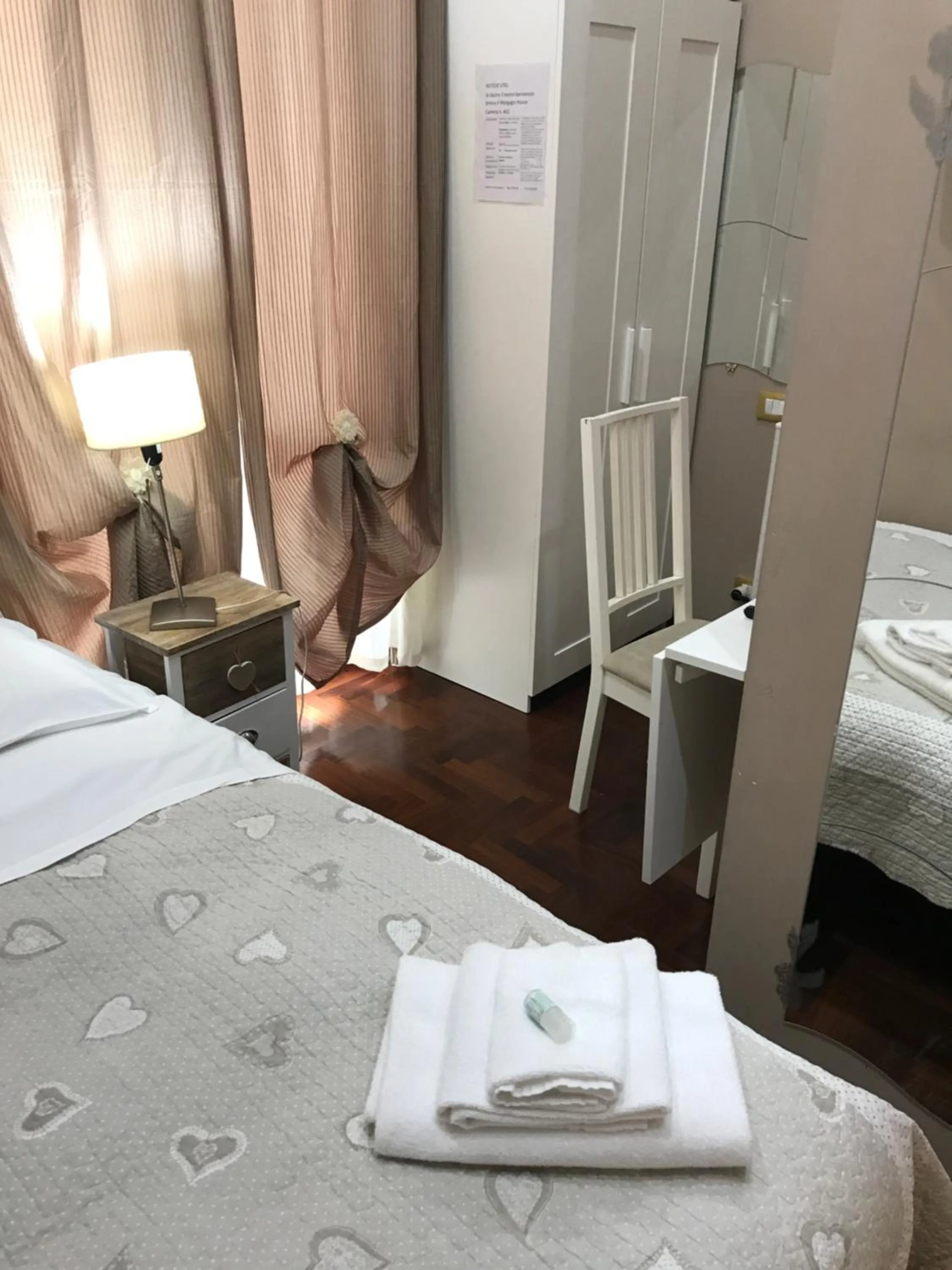 Bed in Morgagni House