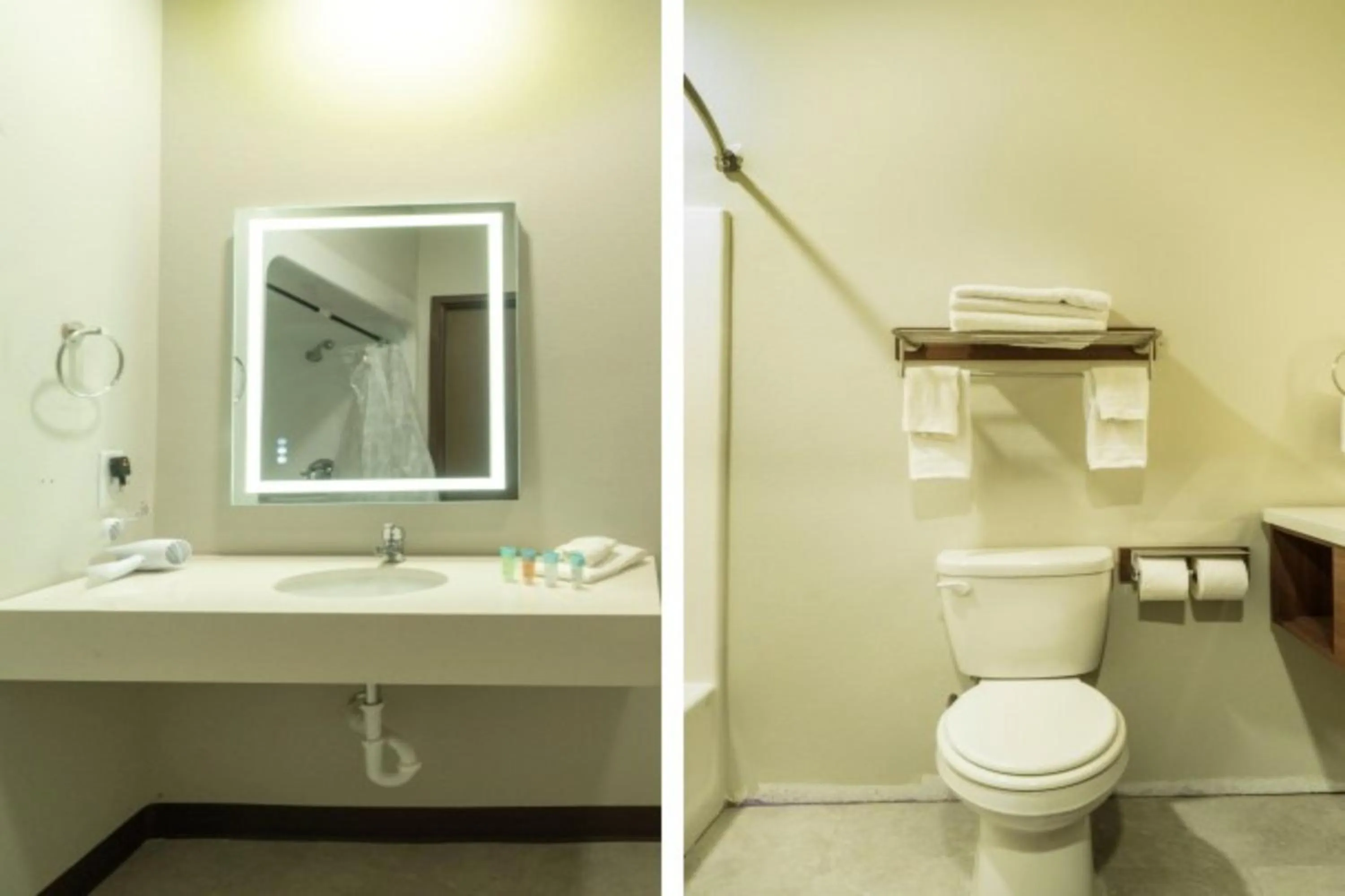 Bathroom in Efficiency De Luxe Sulphur Near Lake Charles I 10