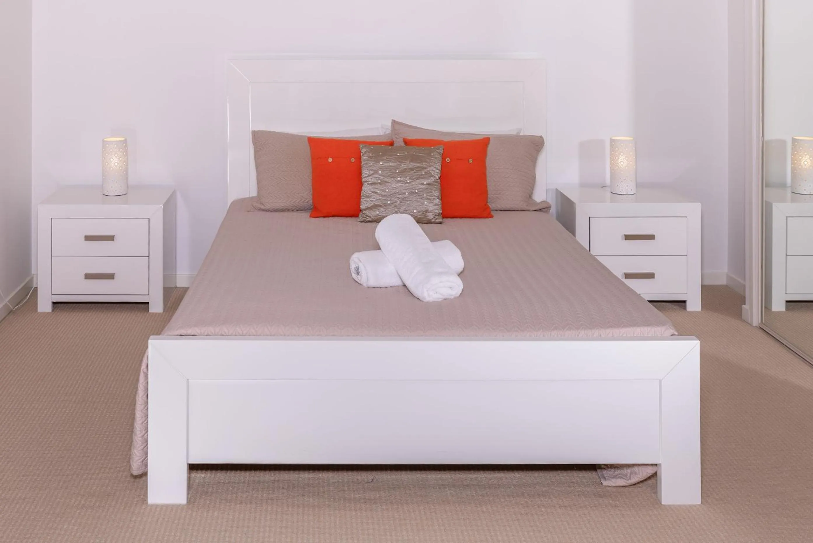 Bed in The Waterford Prestige Apartments