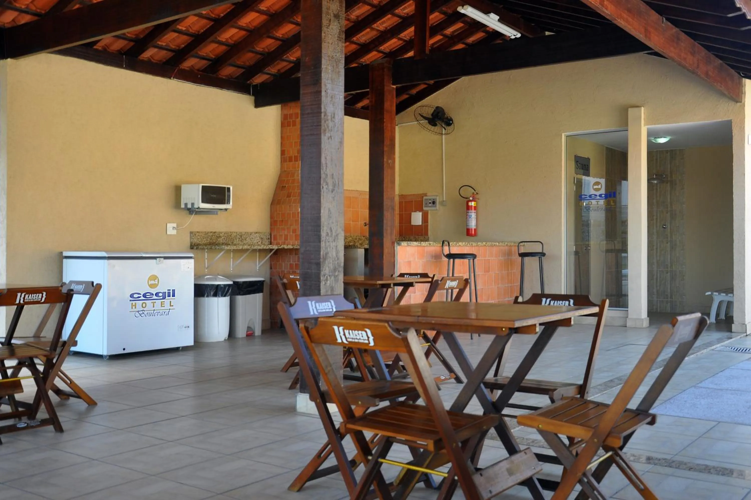 BBQ facilities in Cegil Hotel Boulevard