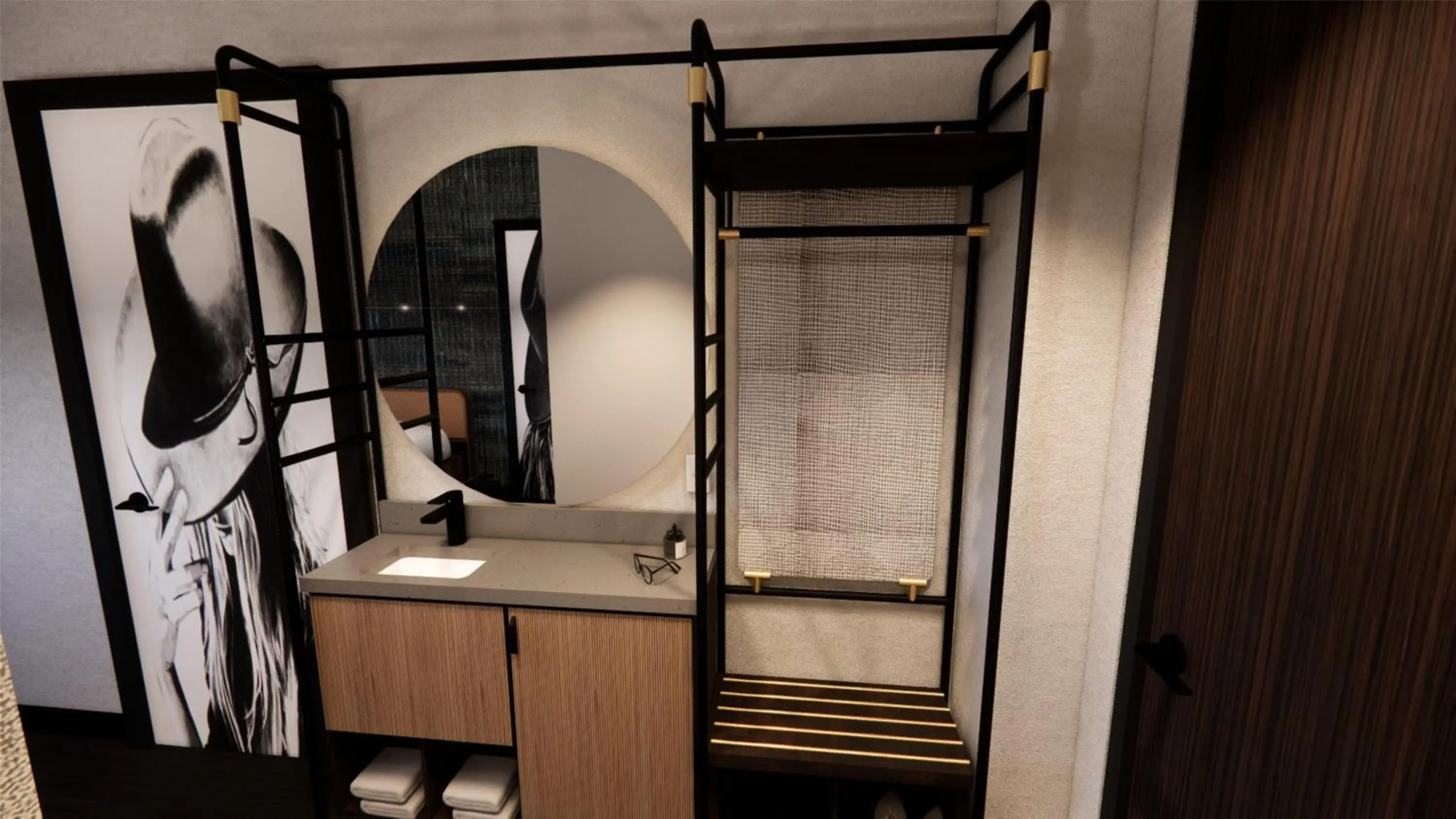 Bathroom in Motto By Hilton Nashville Downtown