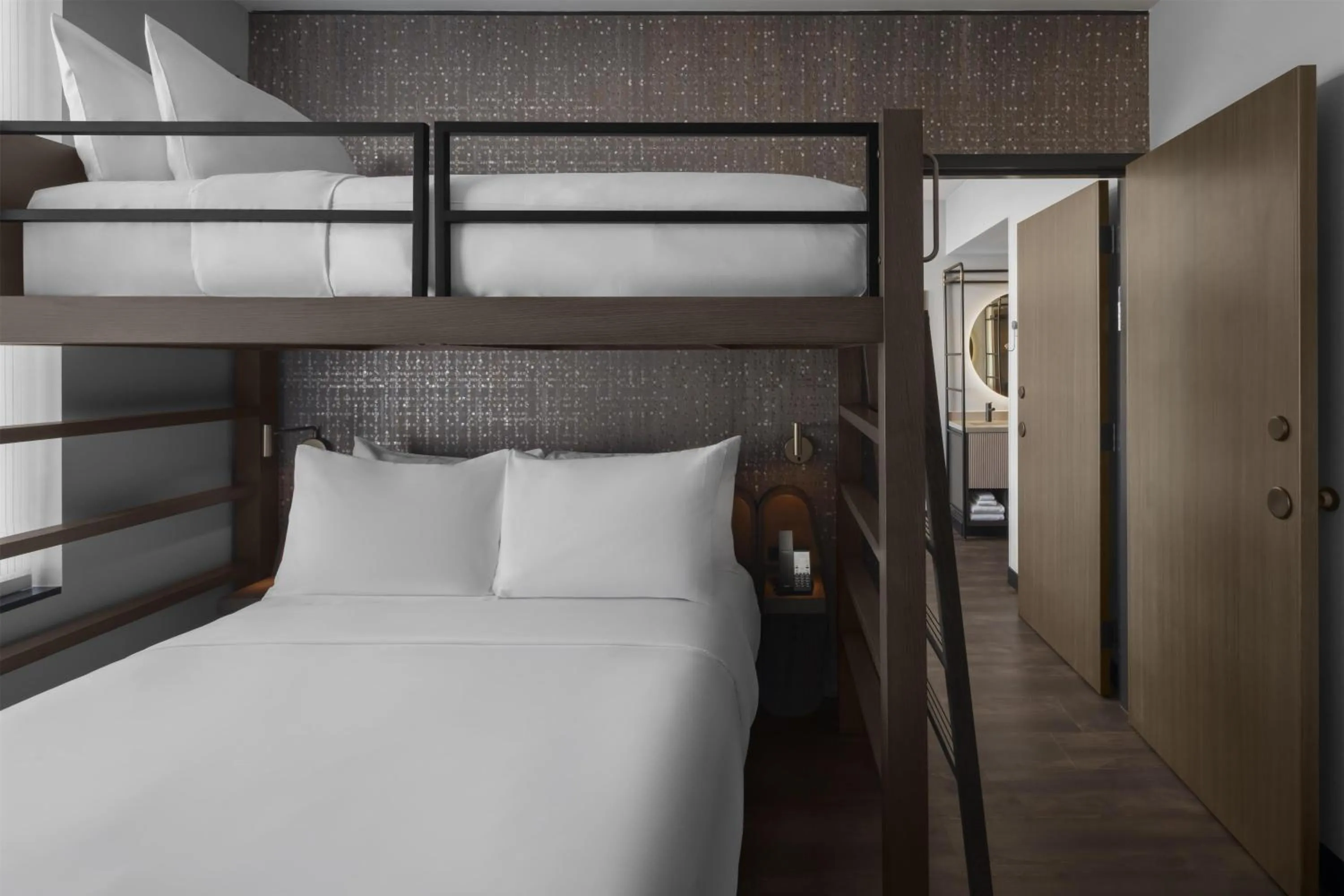 Bed in Motto By Hilton Nashville Downtown