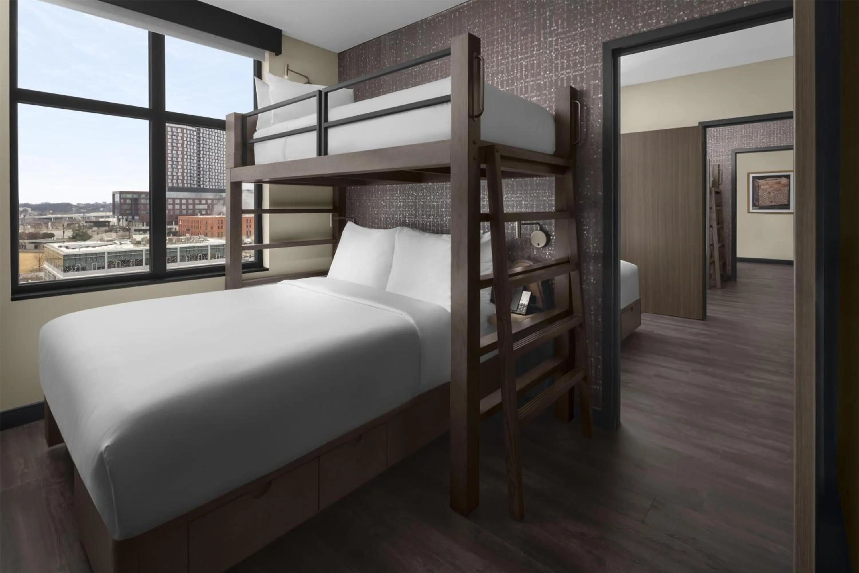 Bed in Motto By Hilton Nashville Downtown