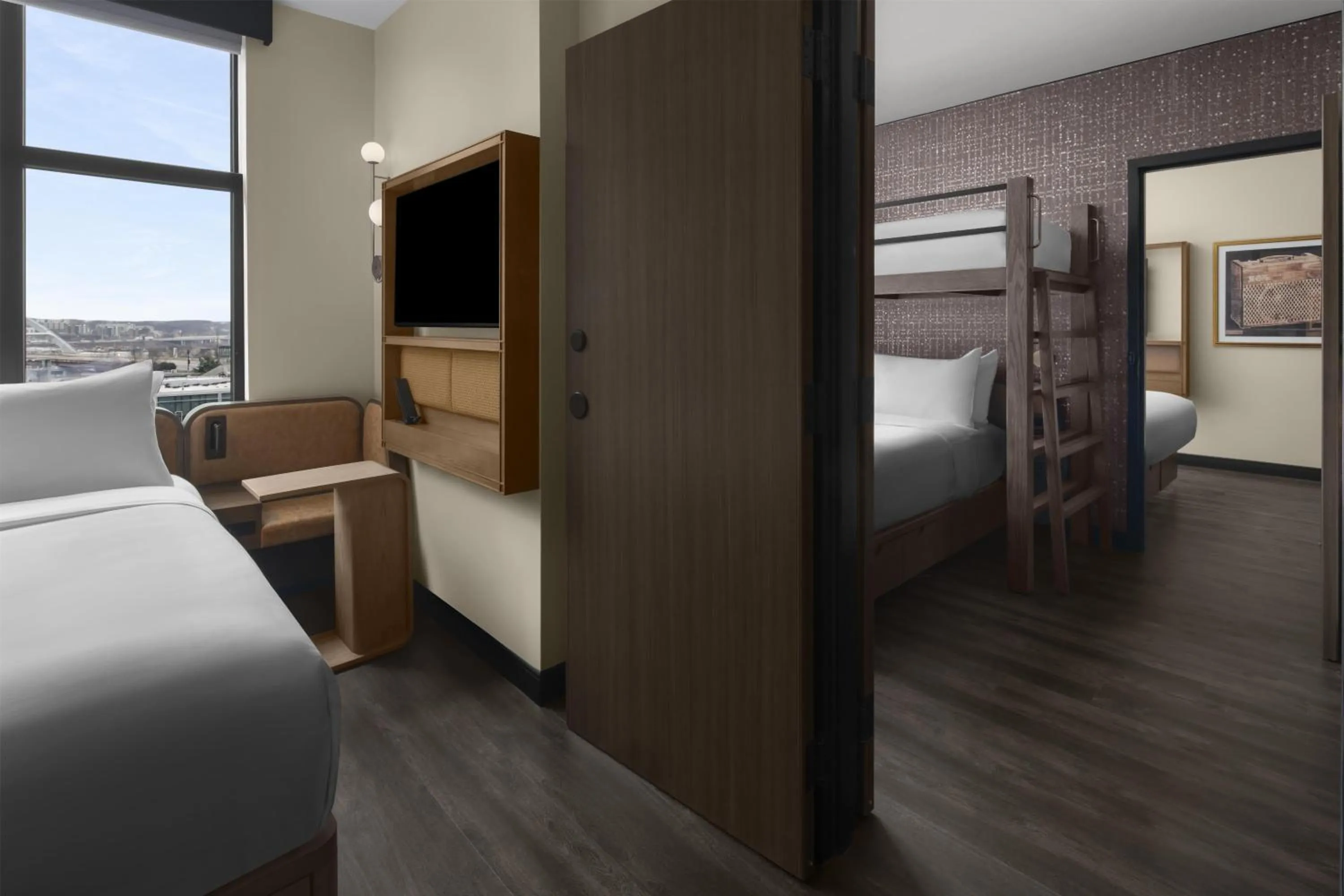 Bed in Motto By Hilton Nashville Downtown