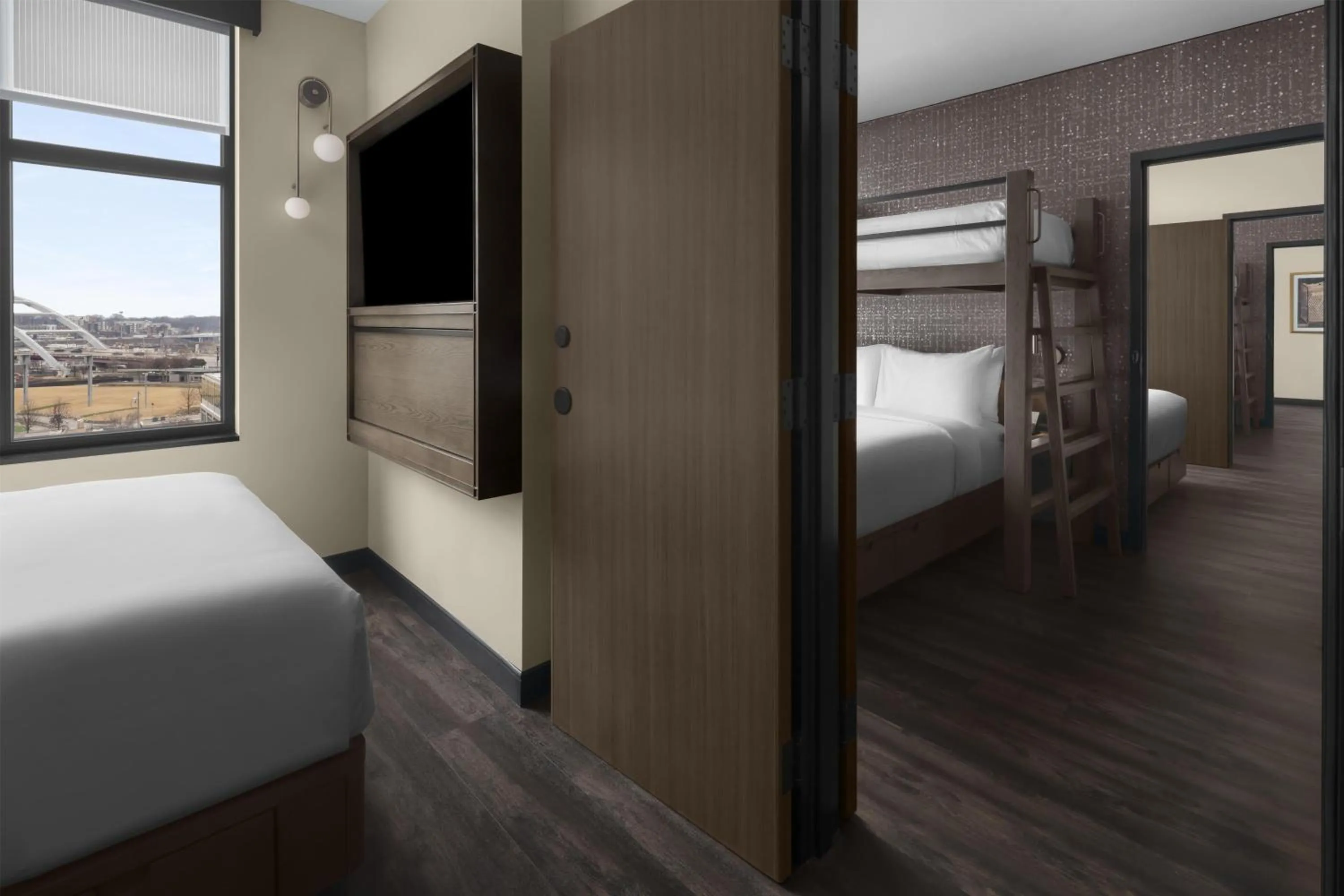 Bed in Motto By Hilton Nashville Downtown