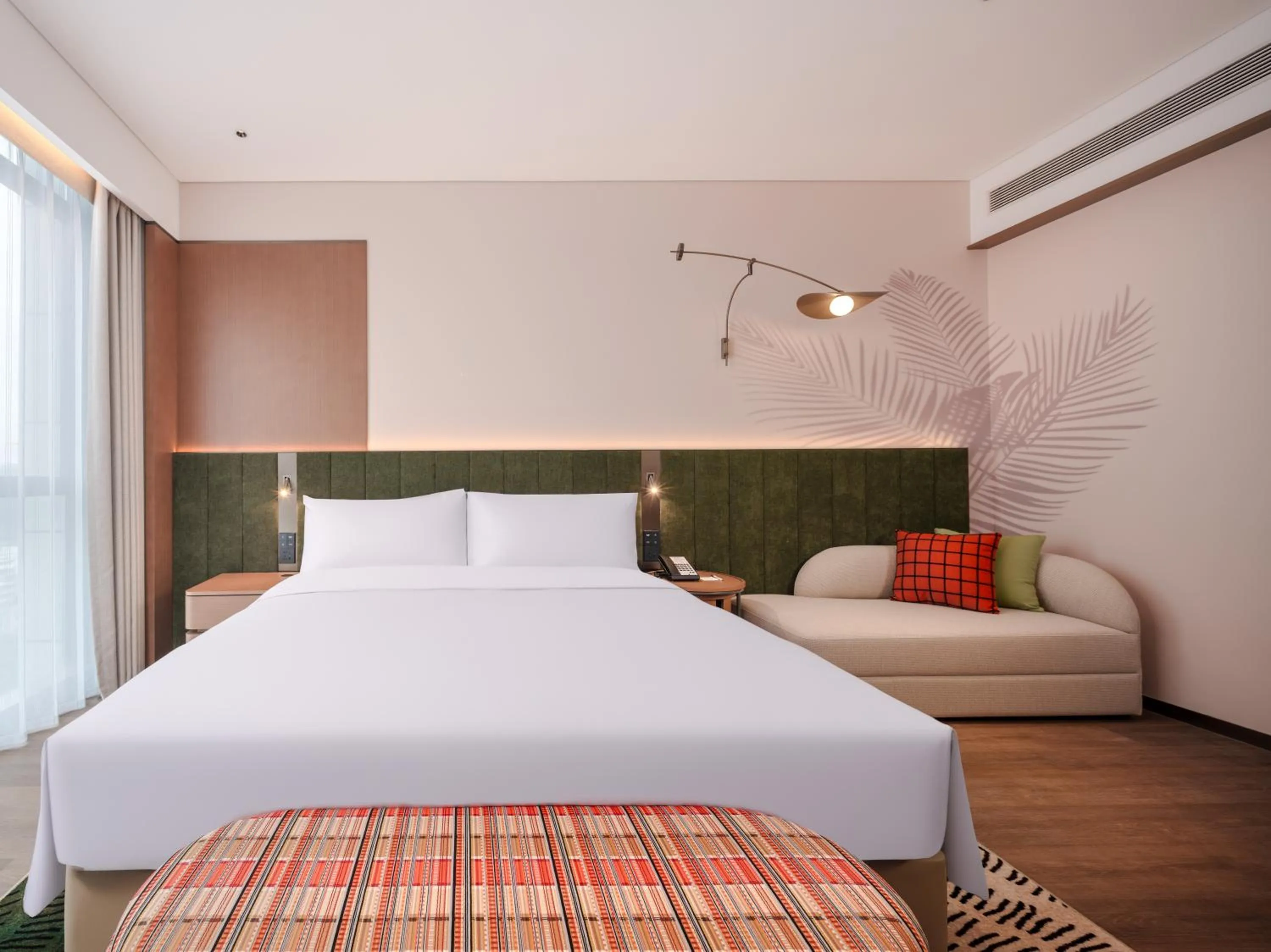 Bed in Hilton Garden Inn Chengdu East Railway Station