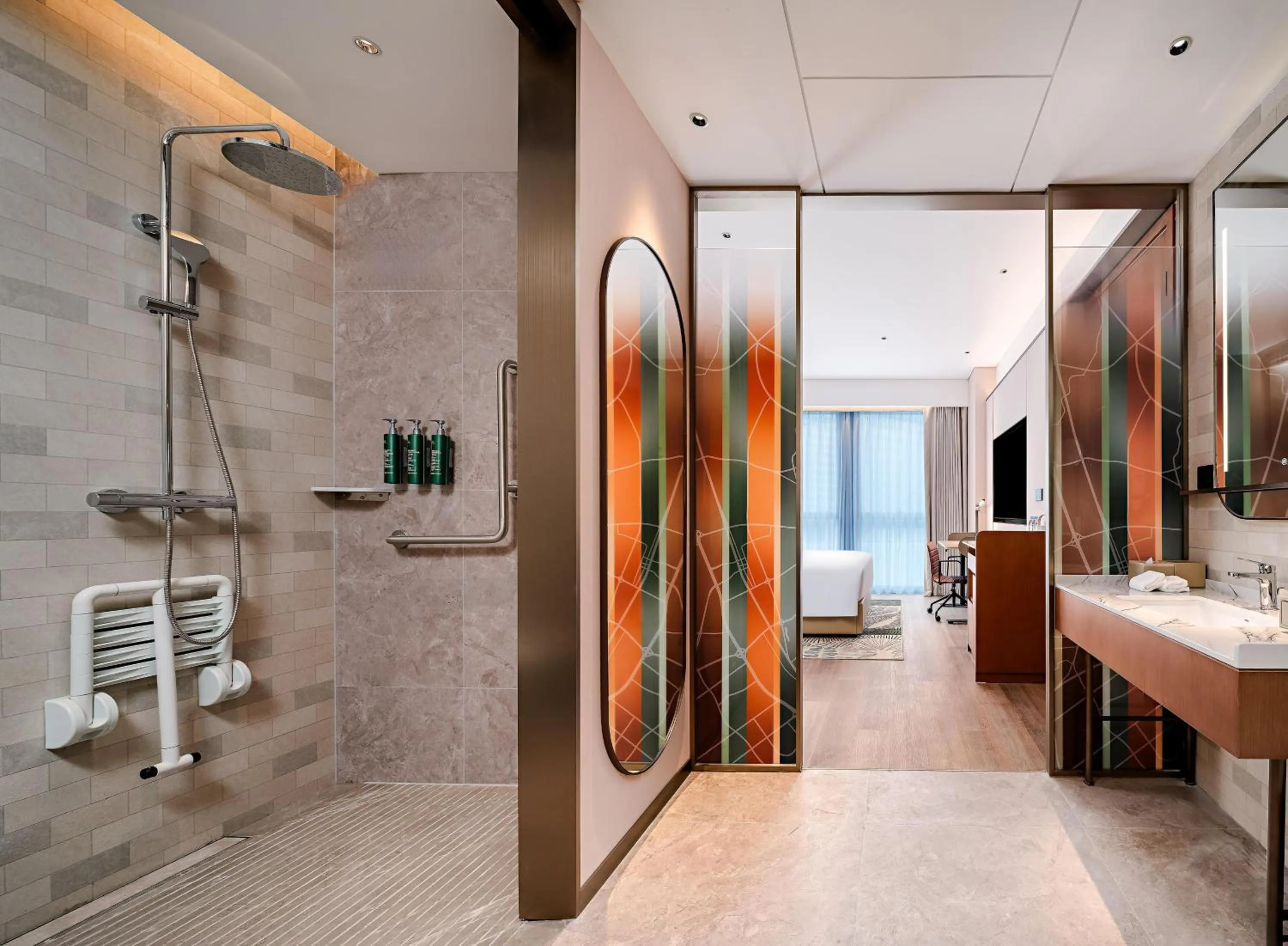 Bathroom in Hilton Garden Inn Chengdu East Railway Station