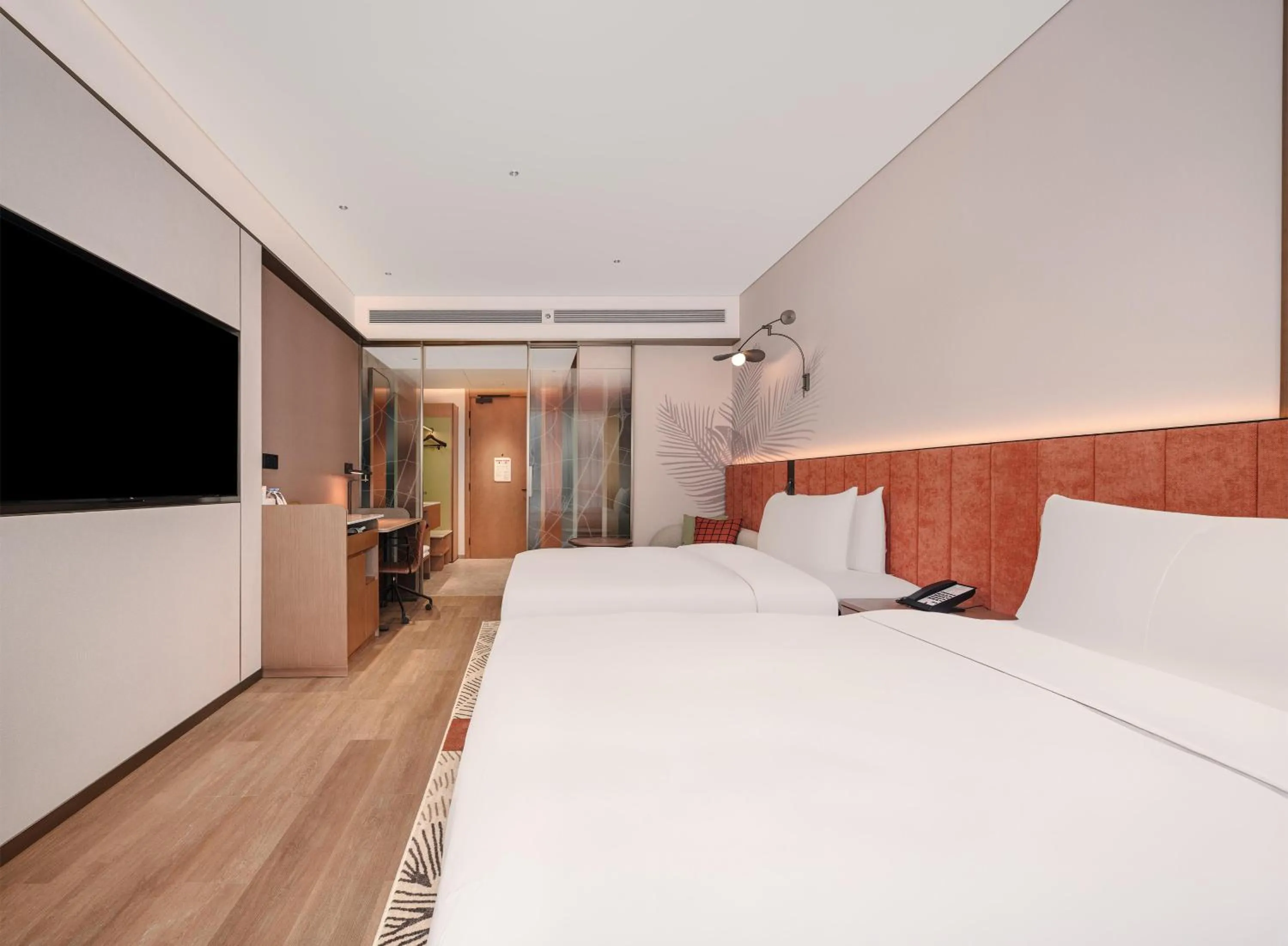 Bed in Hilton Garden Inn Chengdu East Railway Station