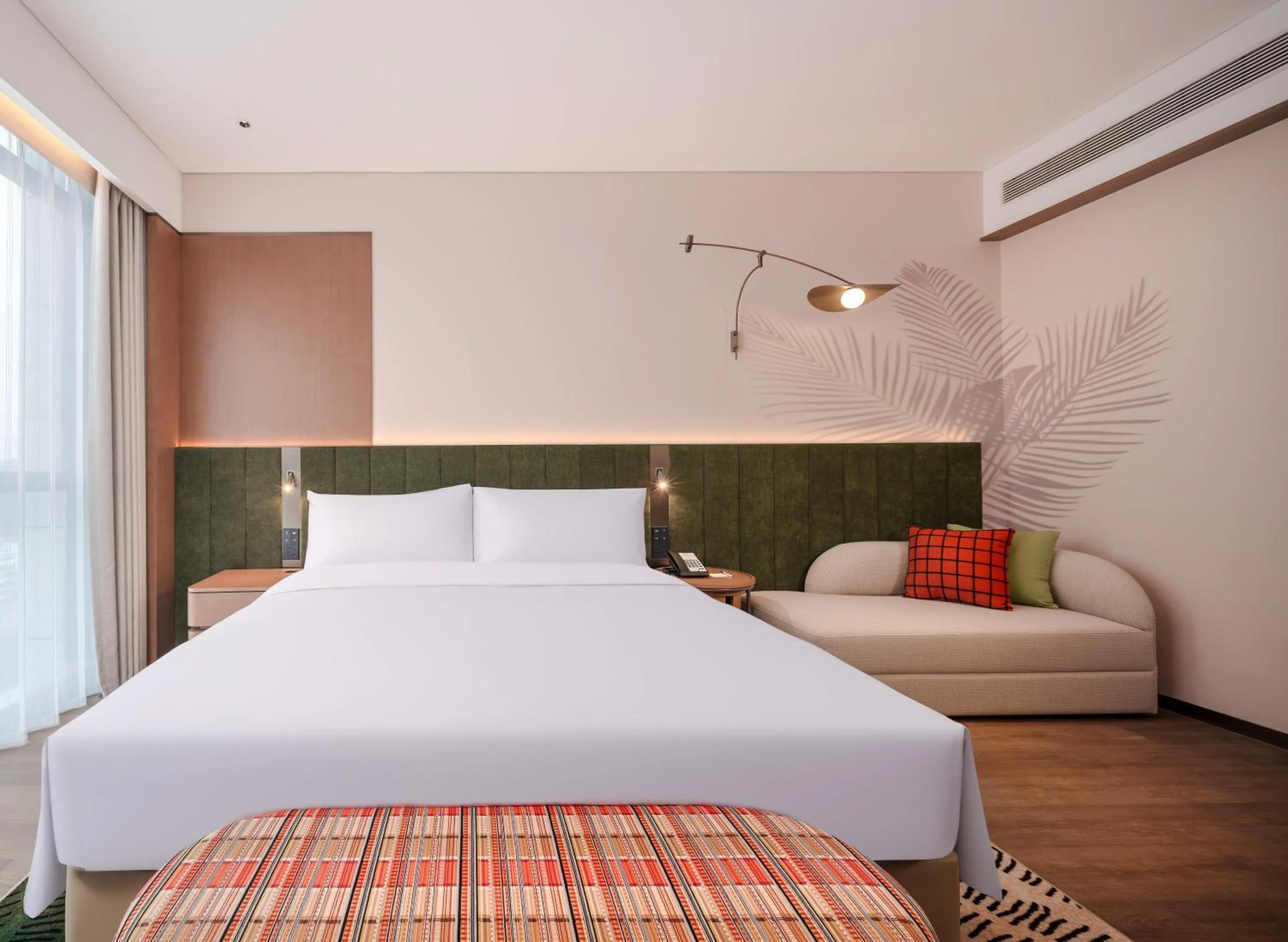 Bed in Hilton Garden Inn Chengdu East Railway Station