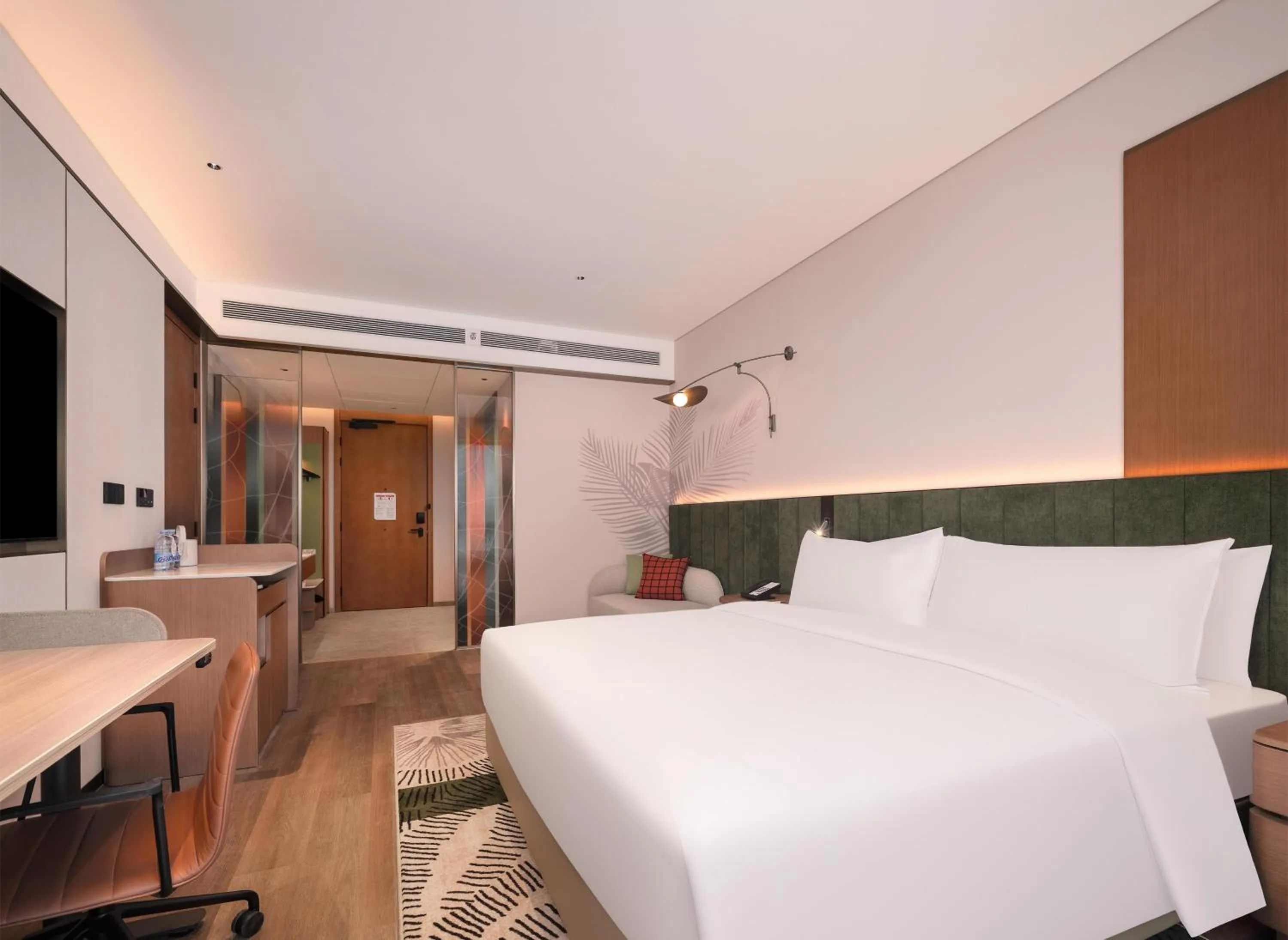 Bed in Hilton Garden Inn Chengdu East Railway Station