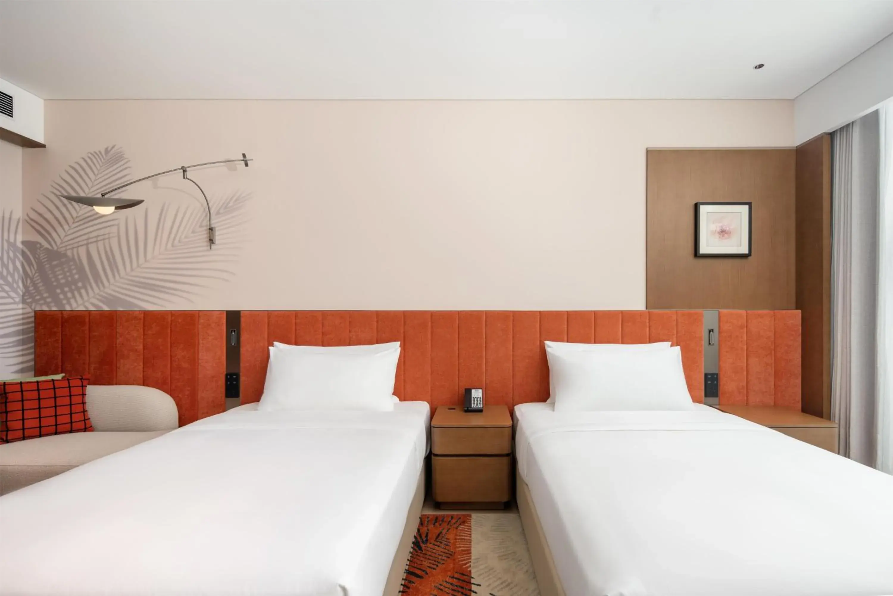 Twin Room in Hilton Garden Inn Wuhu Economic Tech Zone Twin Room in Hilton Garden Inn Wuhu Economic Tech Zone