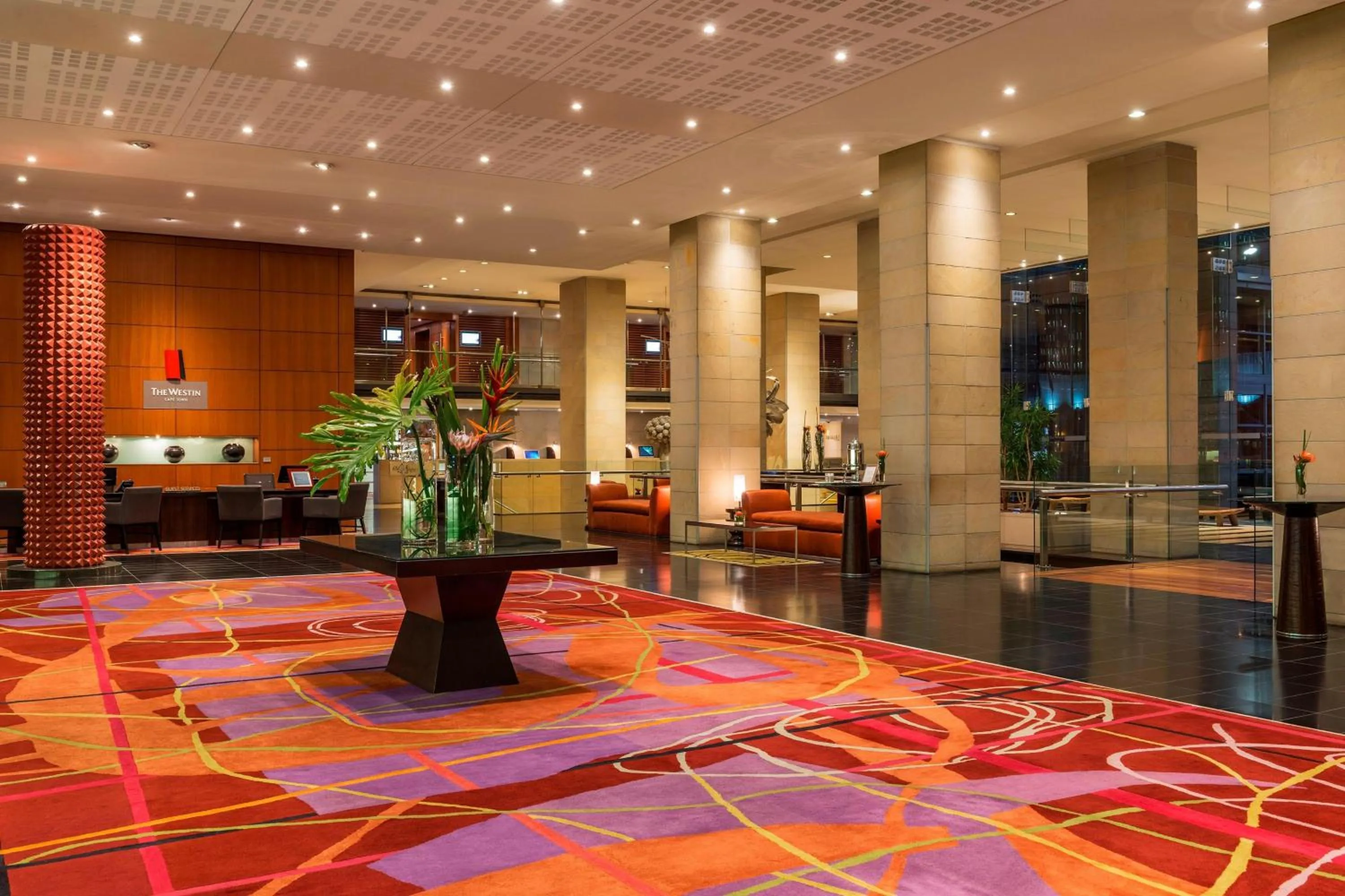 Lobby or reception in The Westin Cape Town