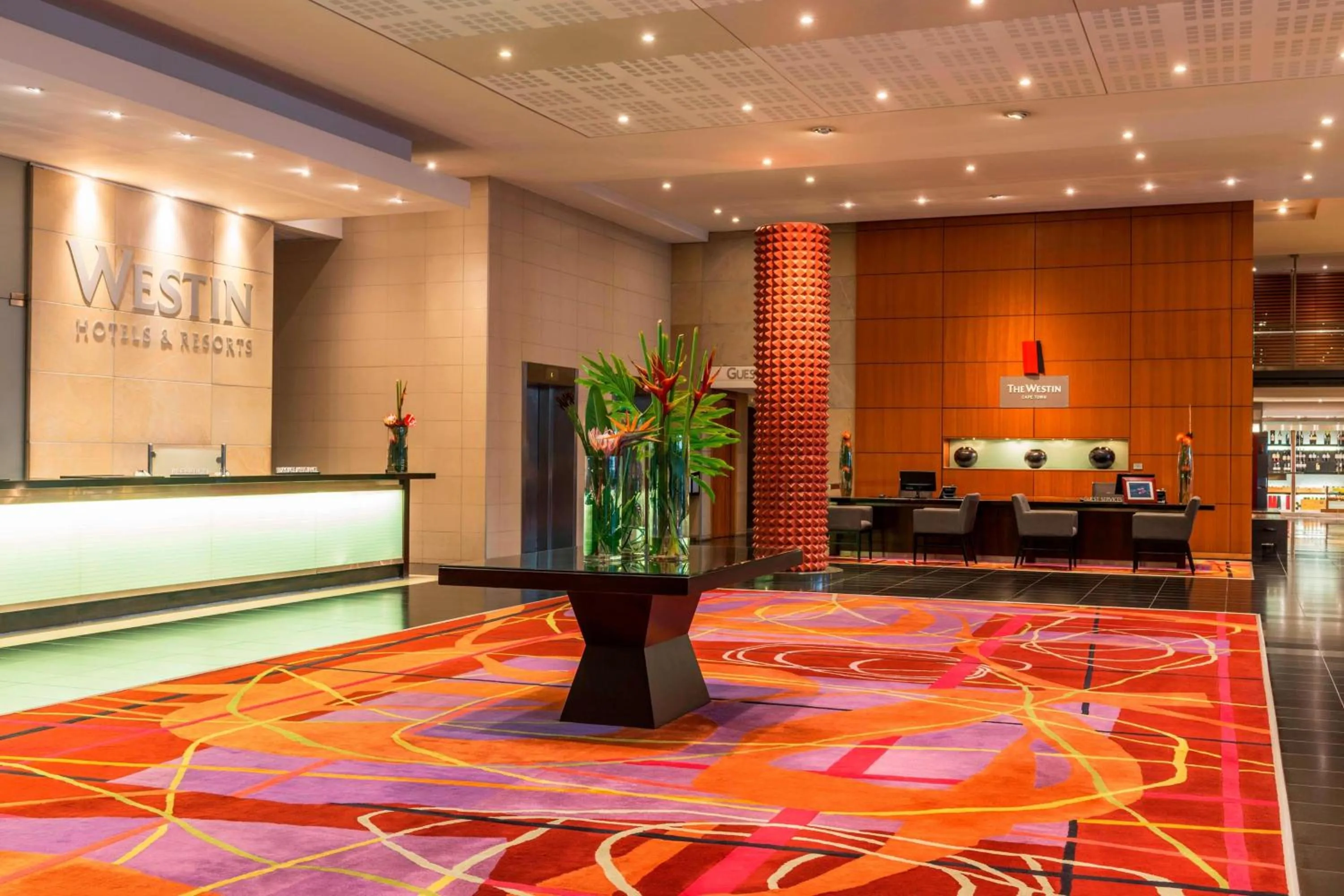 Lobby or reception in The Westin Cape Town