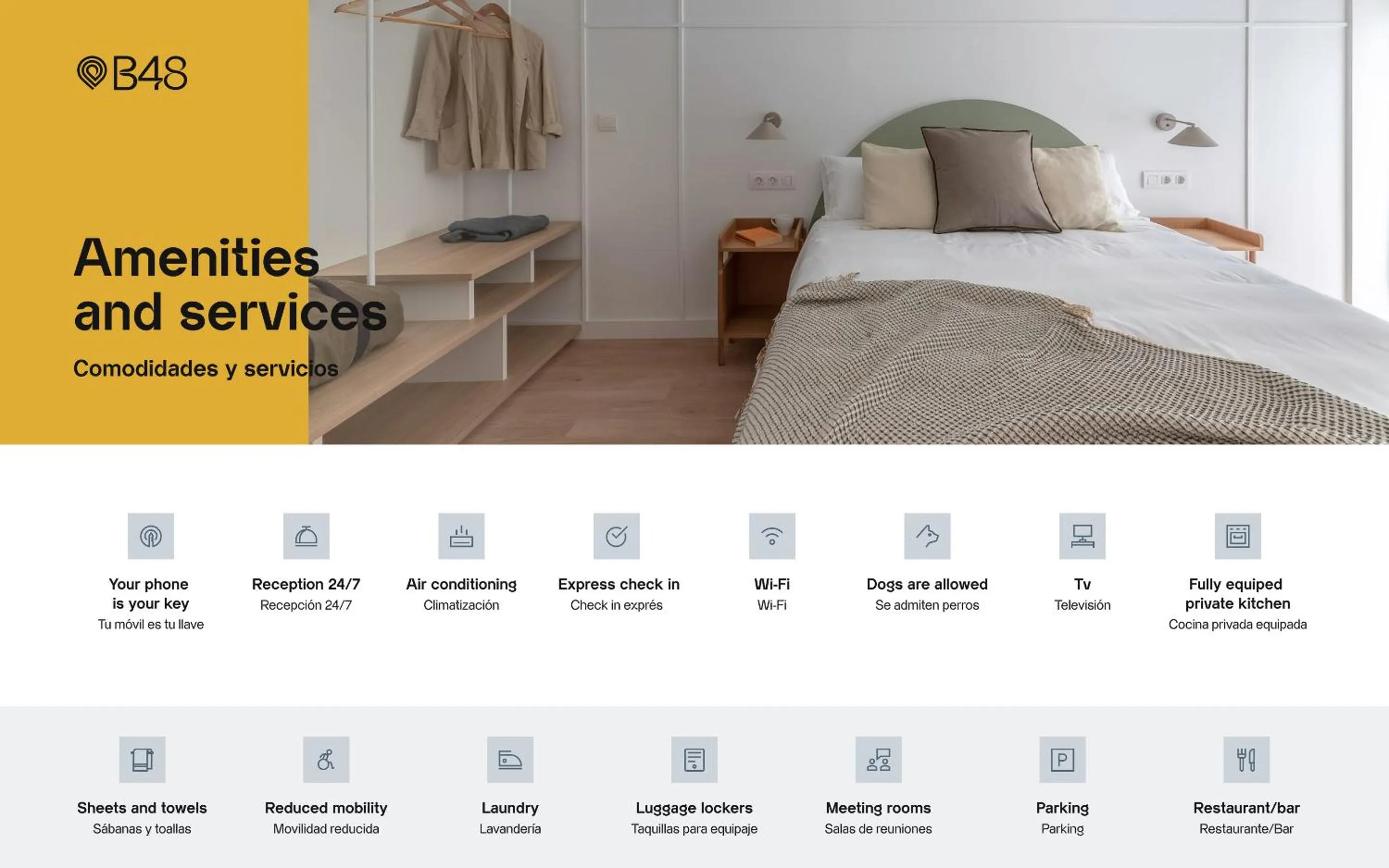 Bed in B48 Valencia Feria