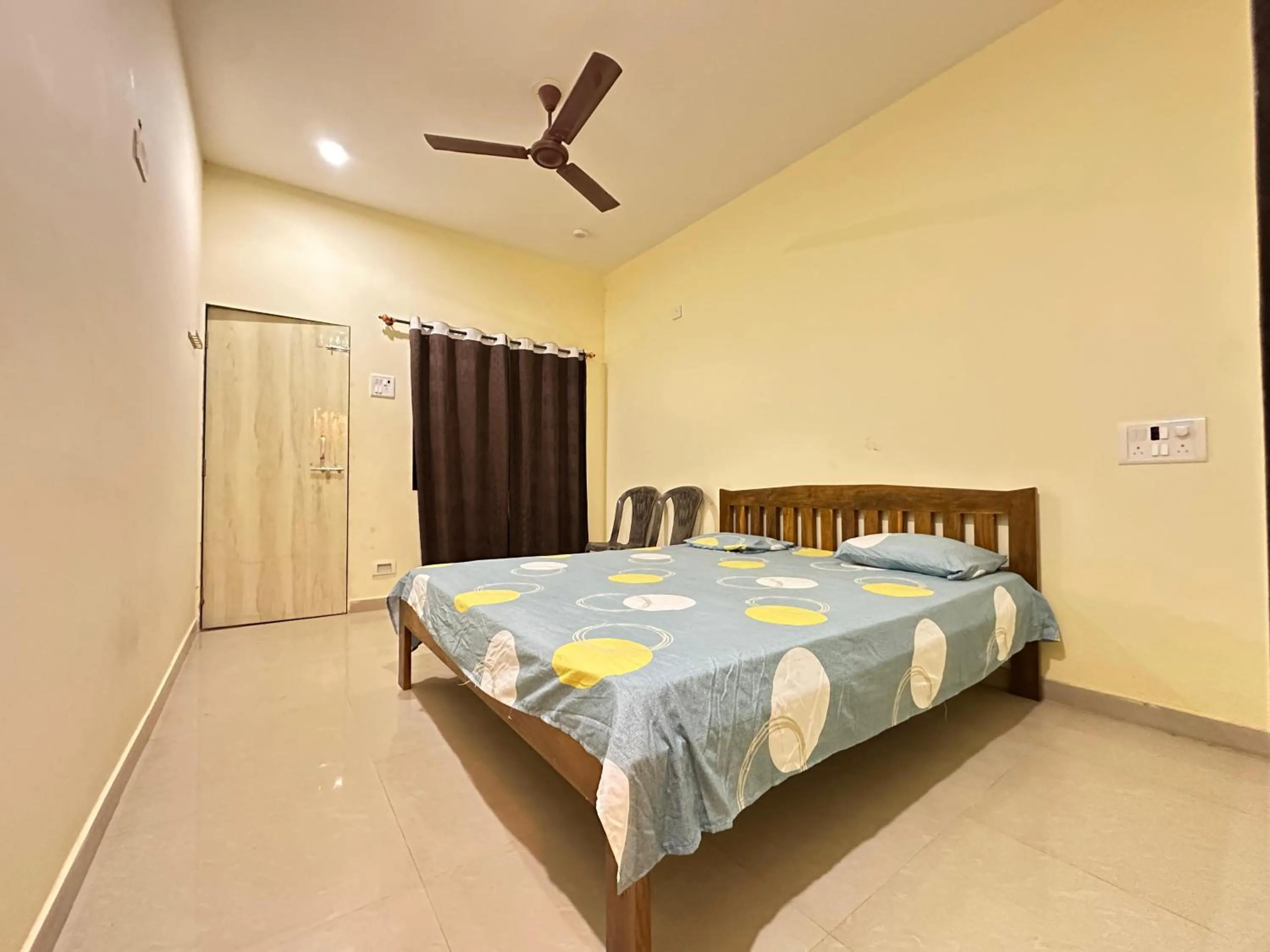 Bed in Sai Homestay Tarkarli