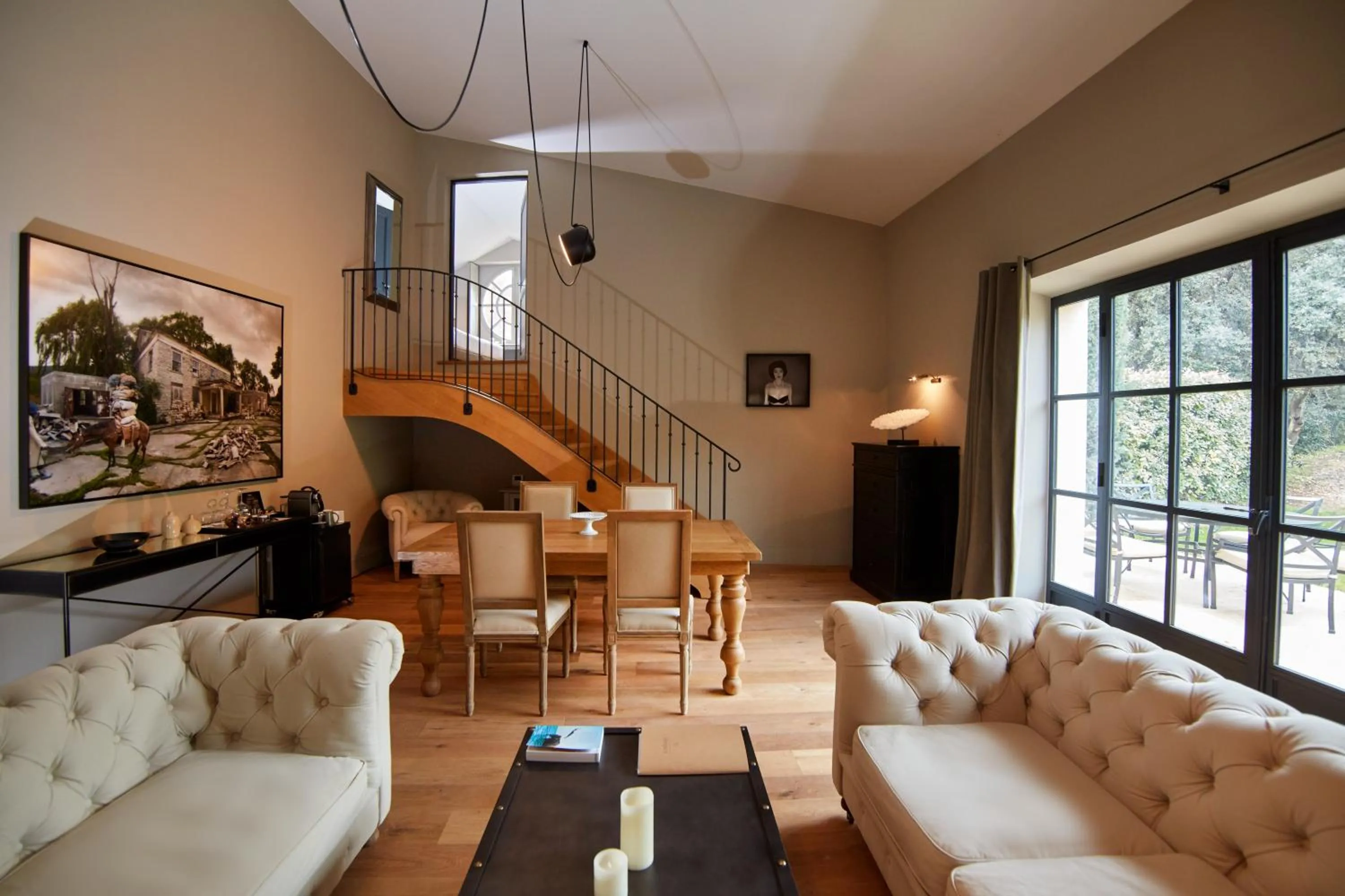 Living room in Domaine de Fontenille