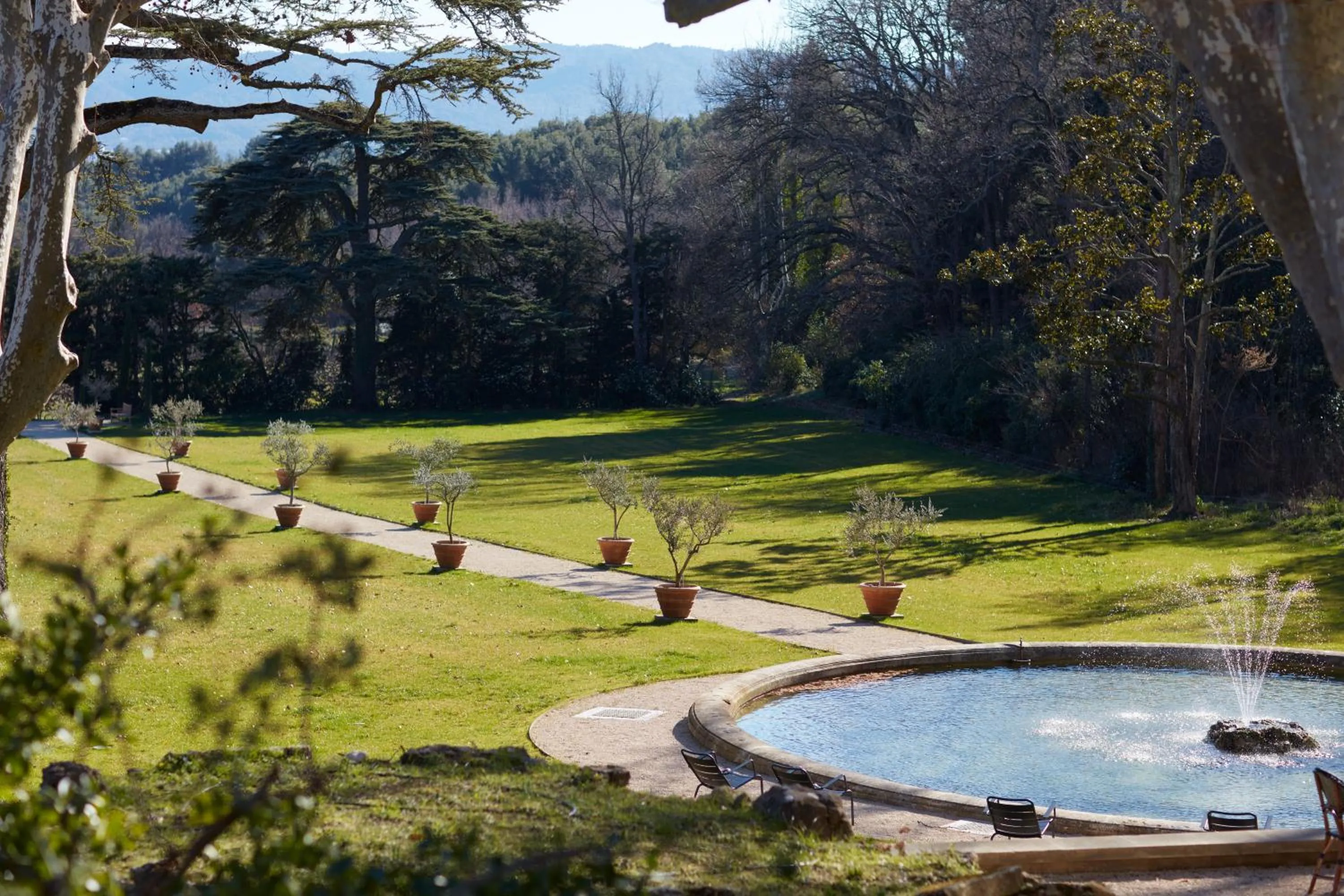 Garden in Domaine de Fontenille