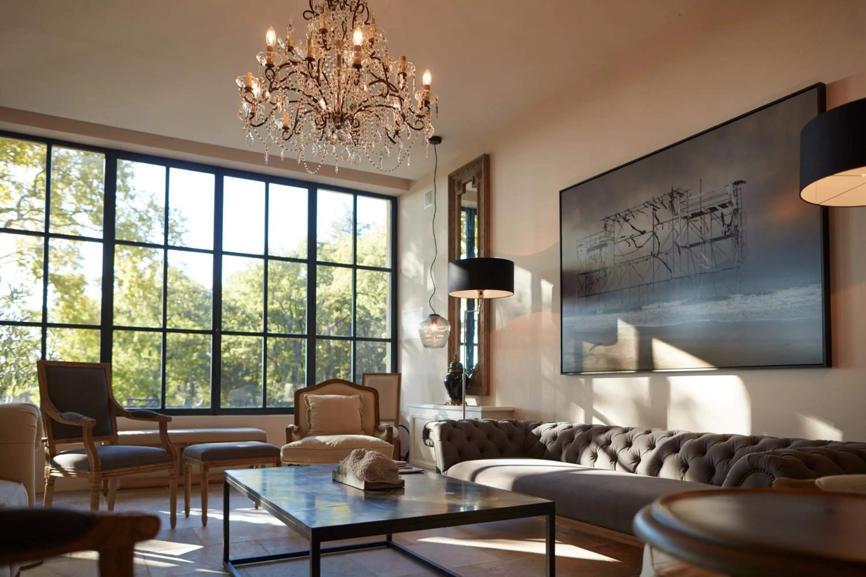 Communal lounge/ TV room in Domaine de Fontenille