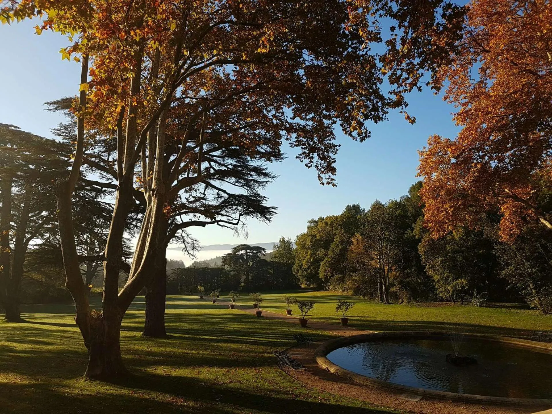Garden in Domaine de Fontenille