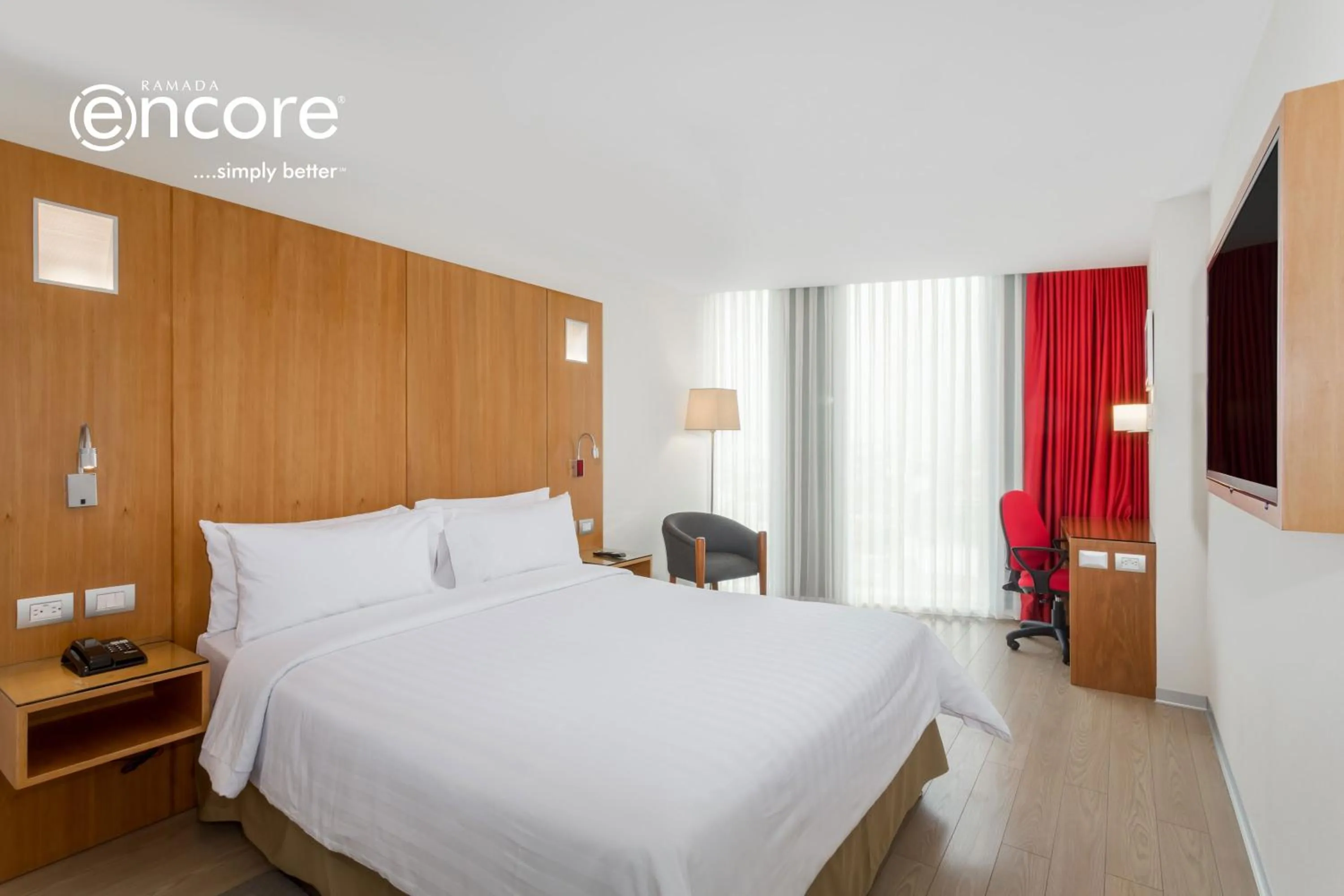 Bedroom, Bed in Ramada Encore by Wyndham Lima San Isidro