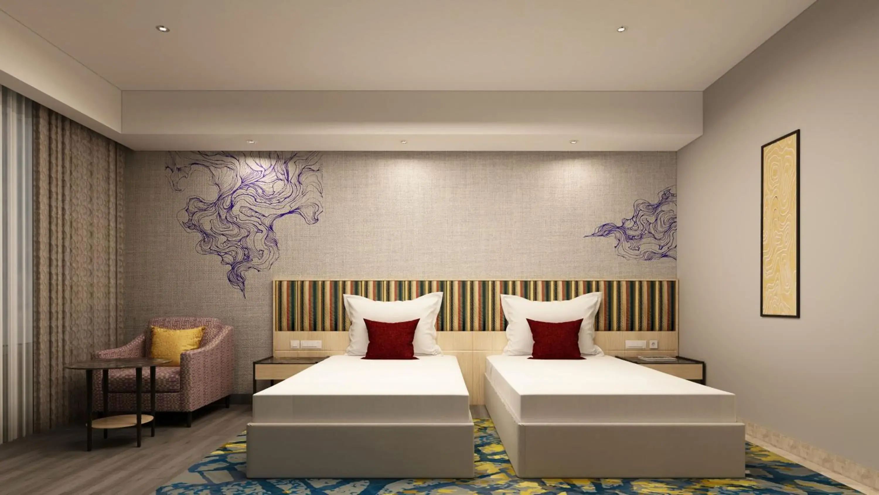 Deluxe Twin Room - single occupancy in Vivanta Kochi, Aluva Deluxe Twin Room - single occupancy in Vivanta Kochi, Aluva