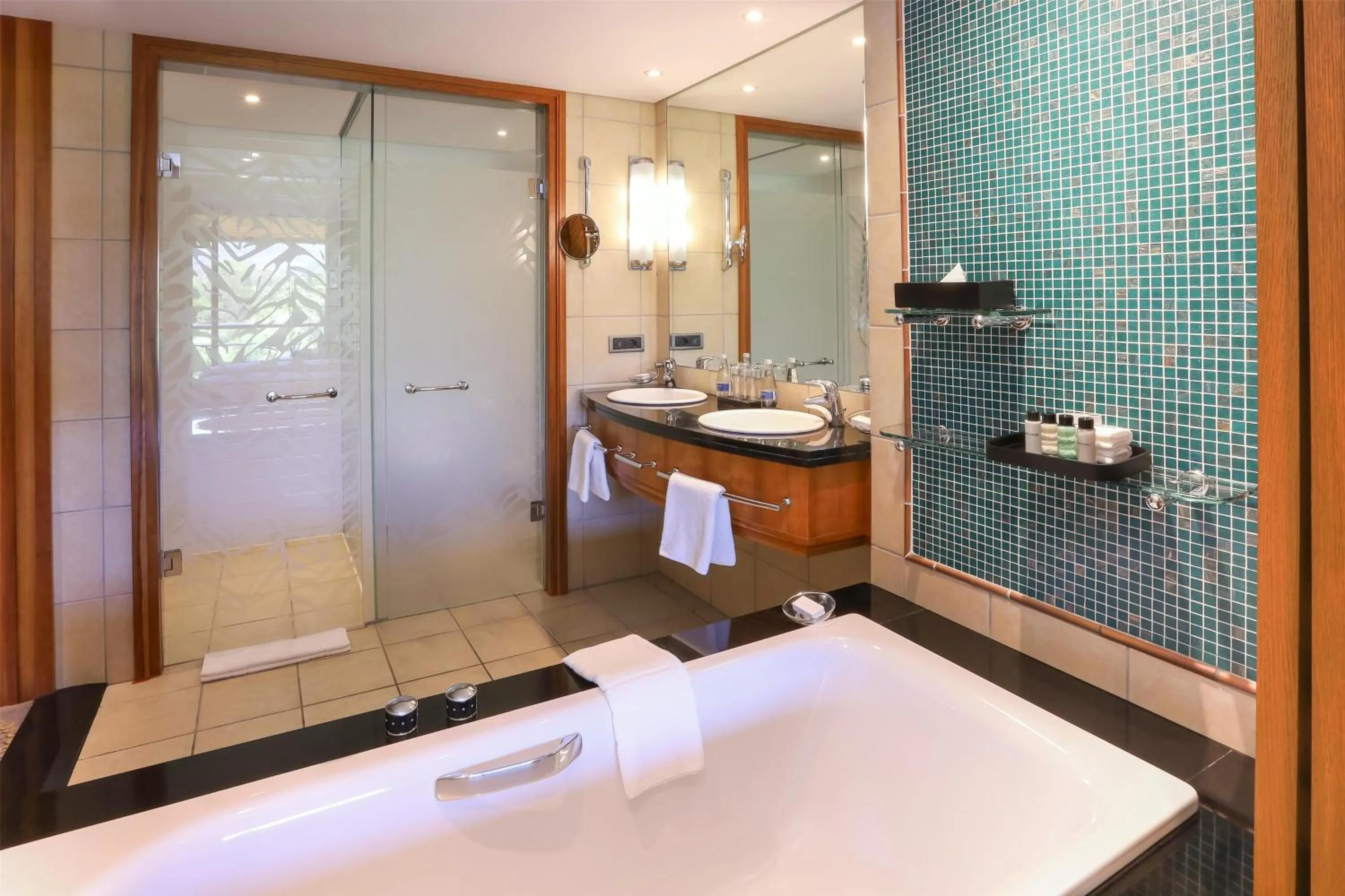 Shower in Arabella Hotel, Golf and Spa