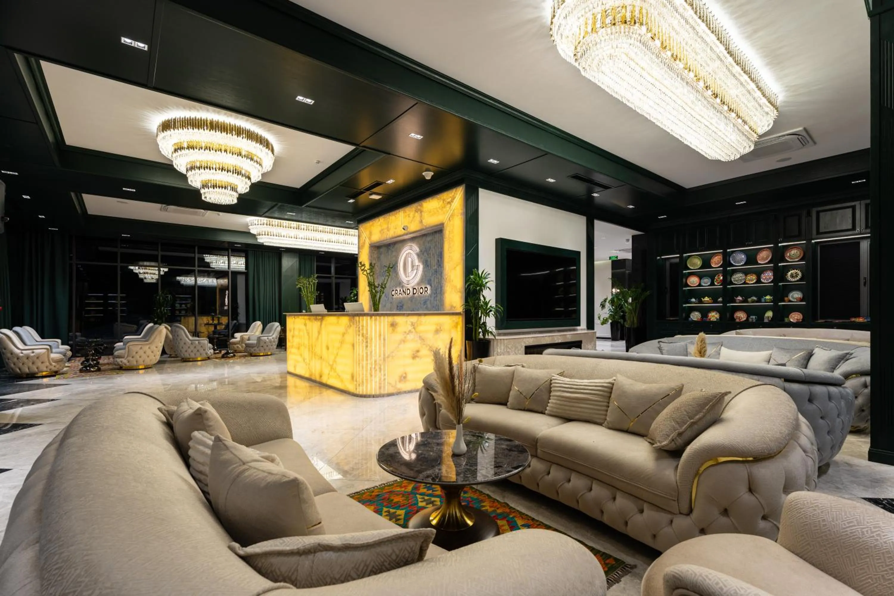 Lobby or reception in Grand Dior