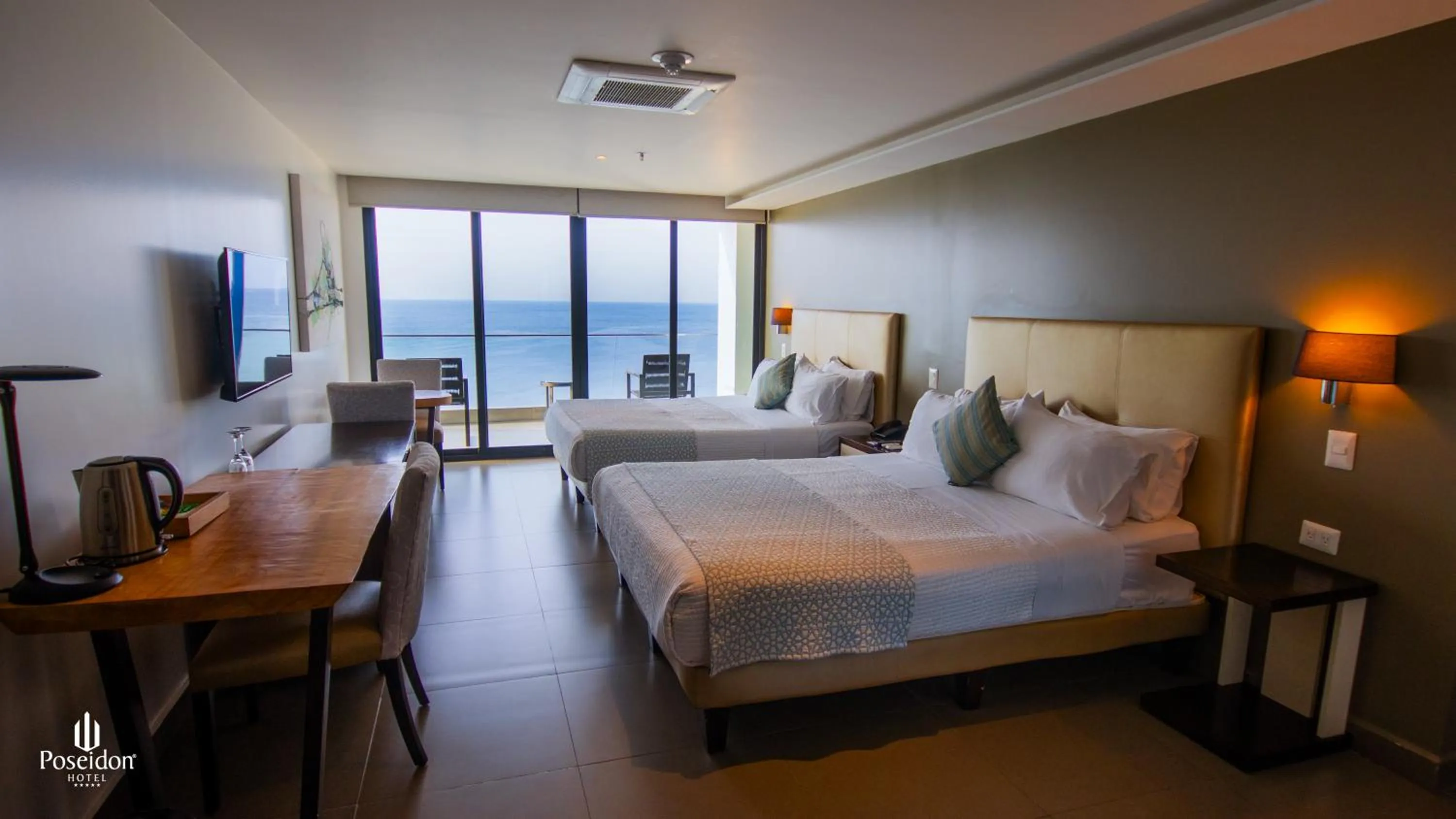 Photo of the whole room, Bed in Hotel Poseidon