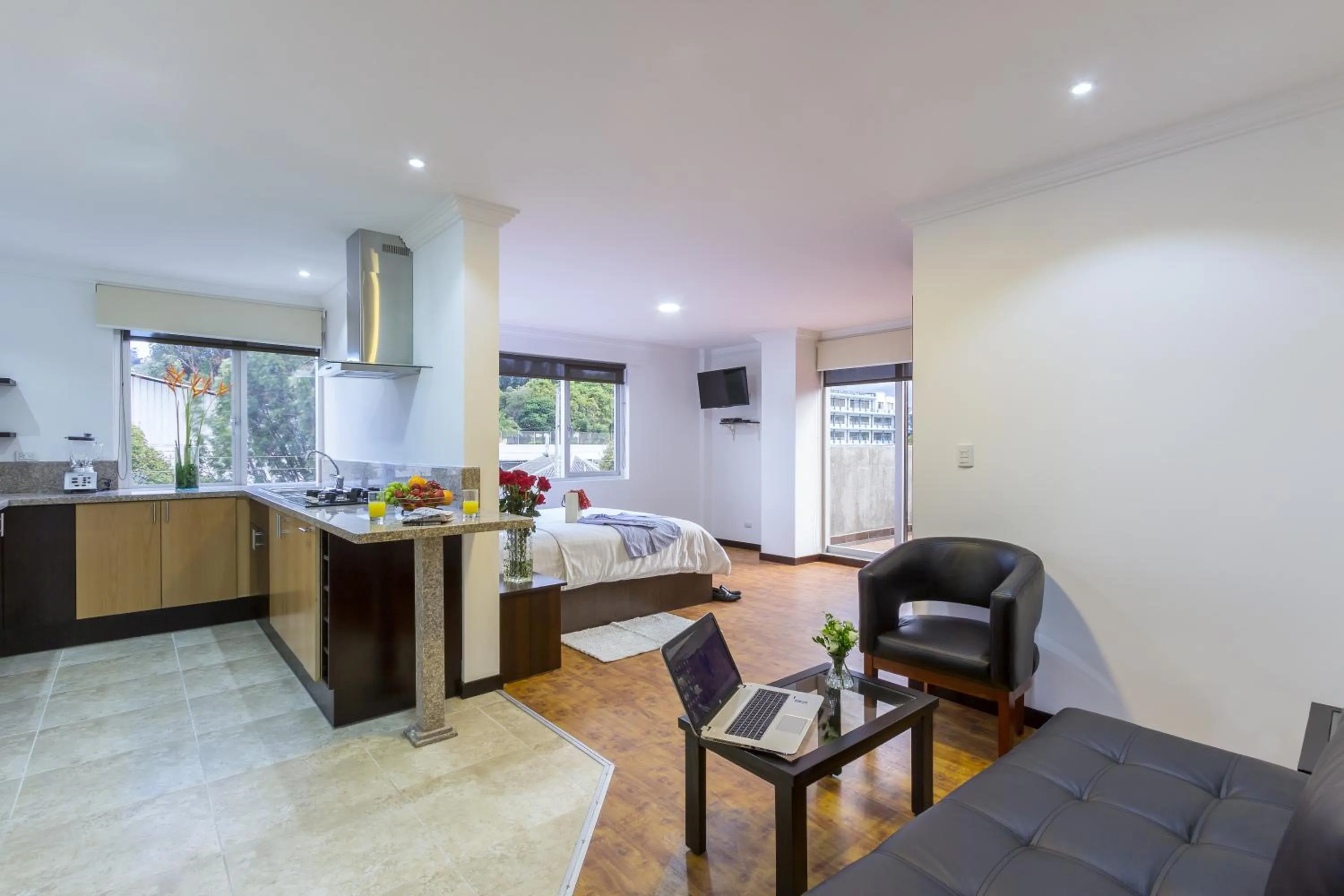 Bedroom in Gaviota Apartments & Suites