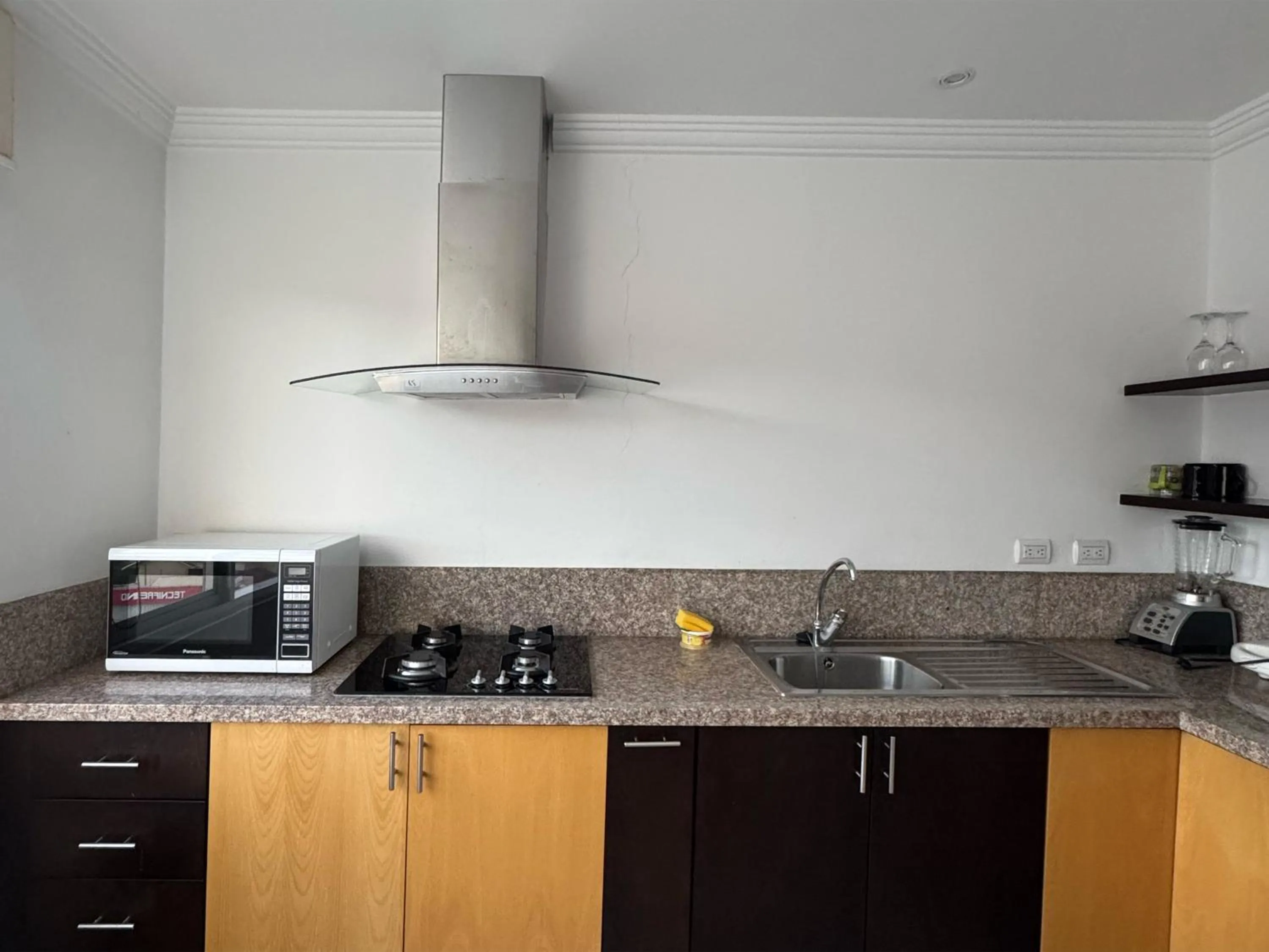 Kitchen or kitchenette in Gaviota Apartments & Suites