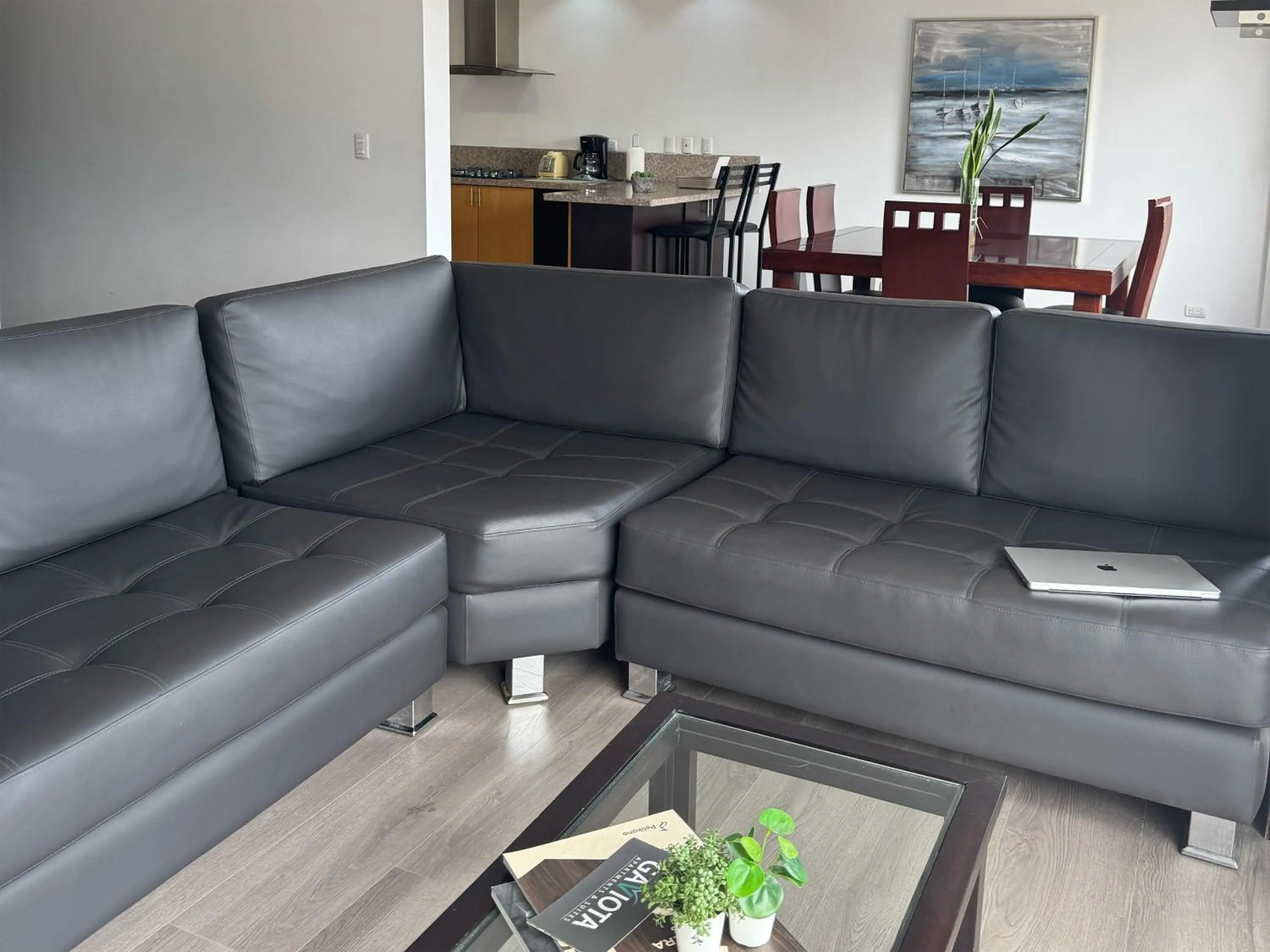 Living room in Gaviota Apartments & Suites