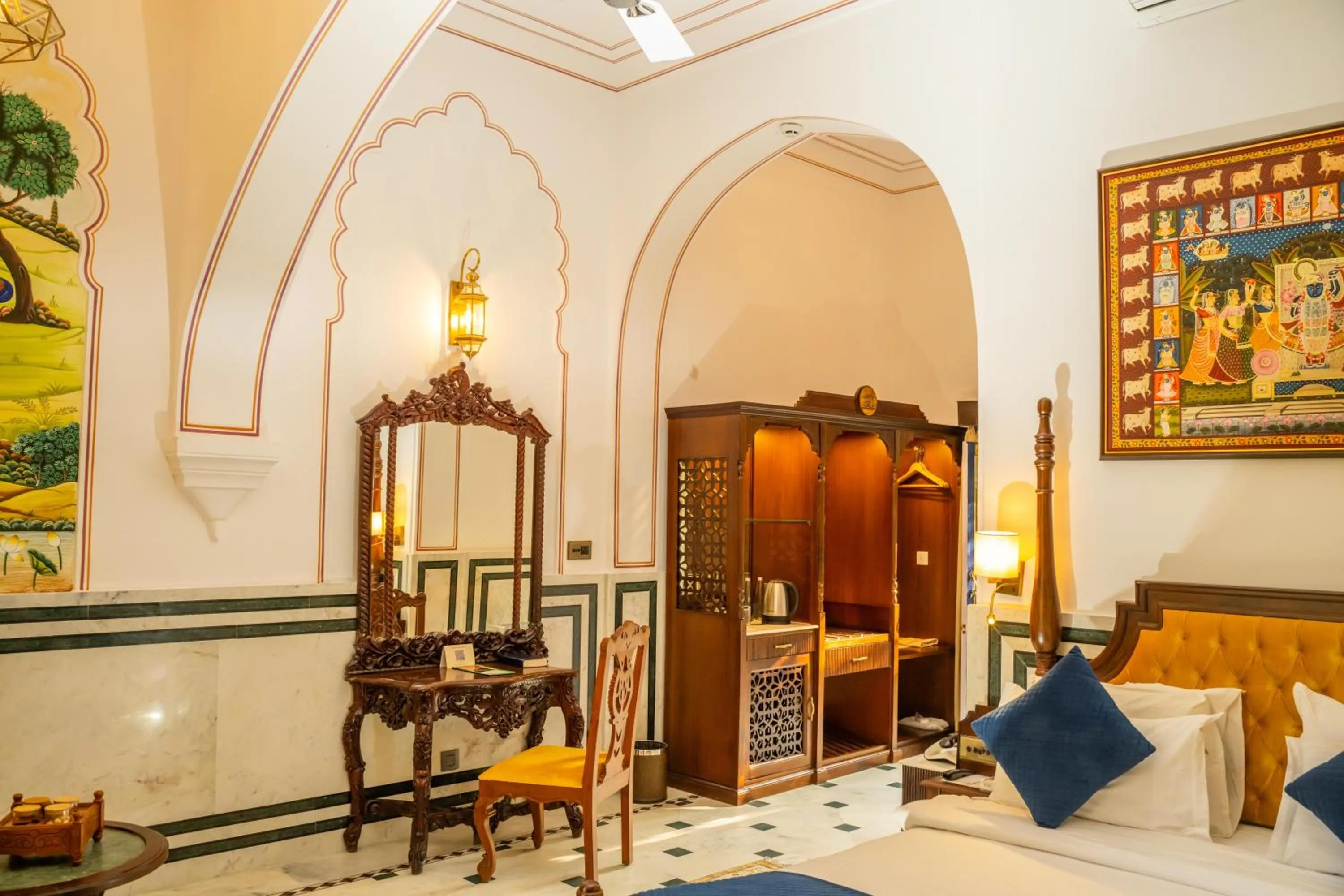 Photo of the whole room in Hotel Narain Niwas Palace