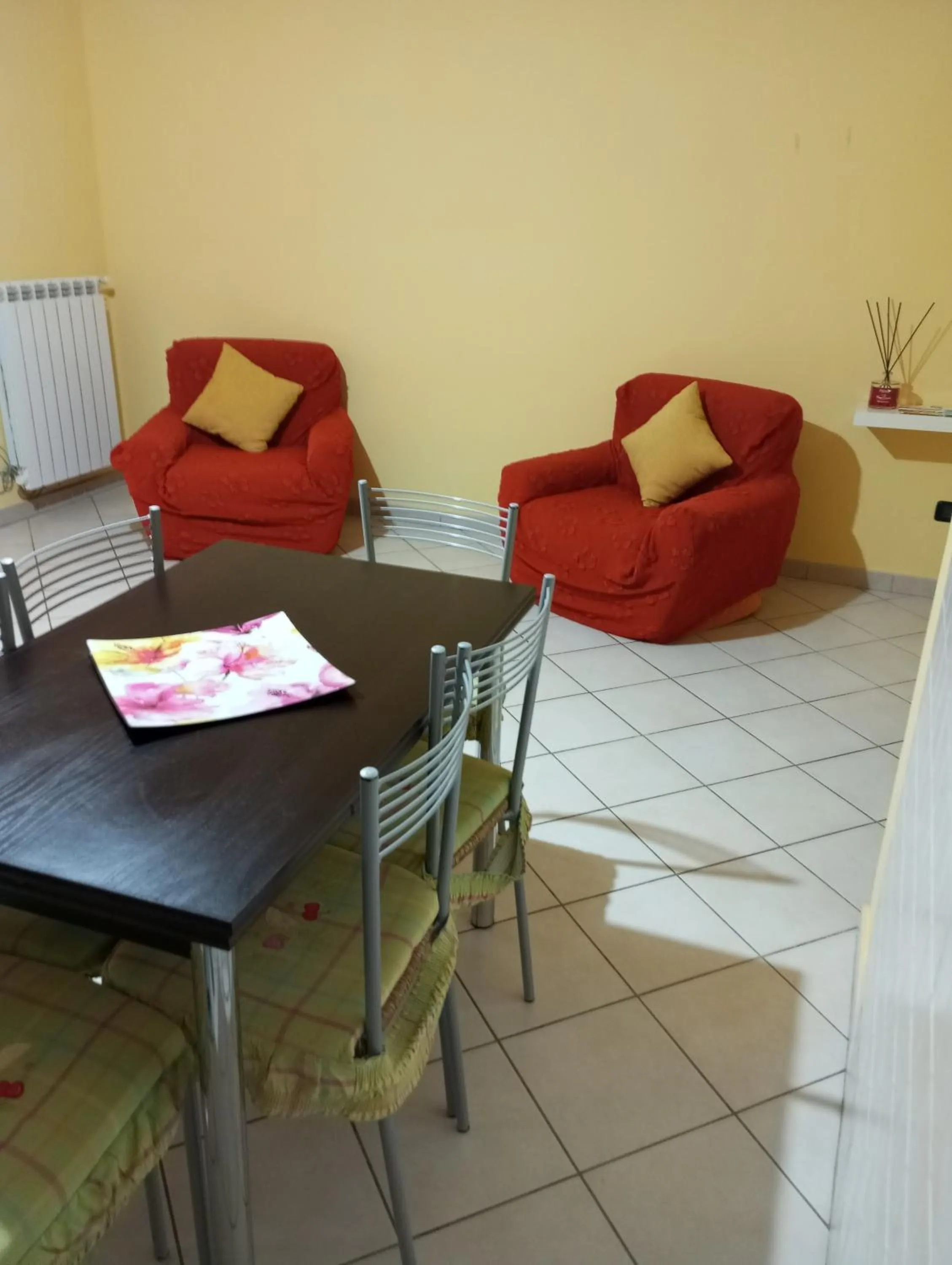 Living room in La Corte dei Morra