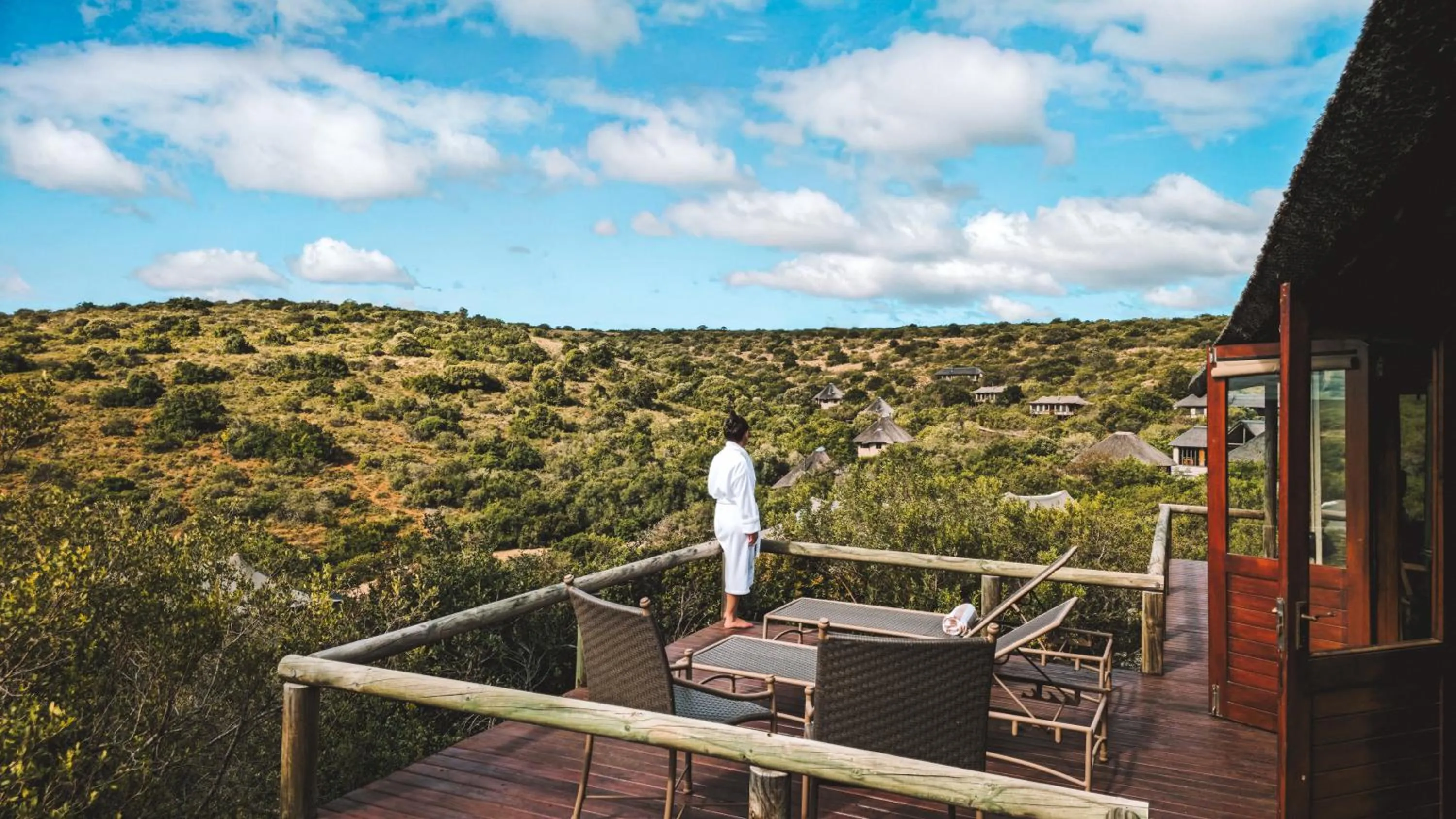View (from property/room) in Bukela Game Lodge - Amakhala Game Reserve