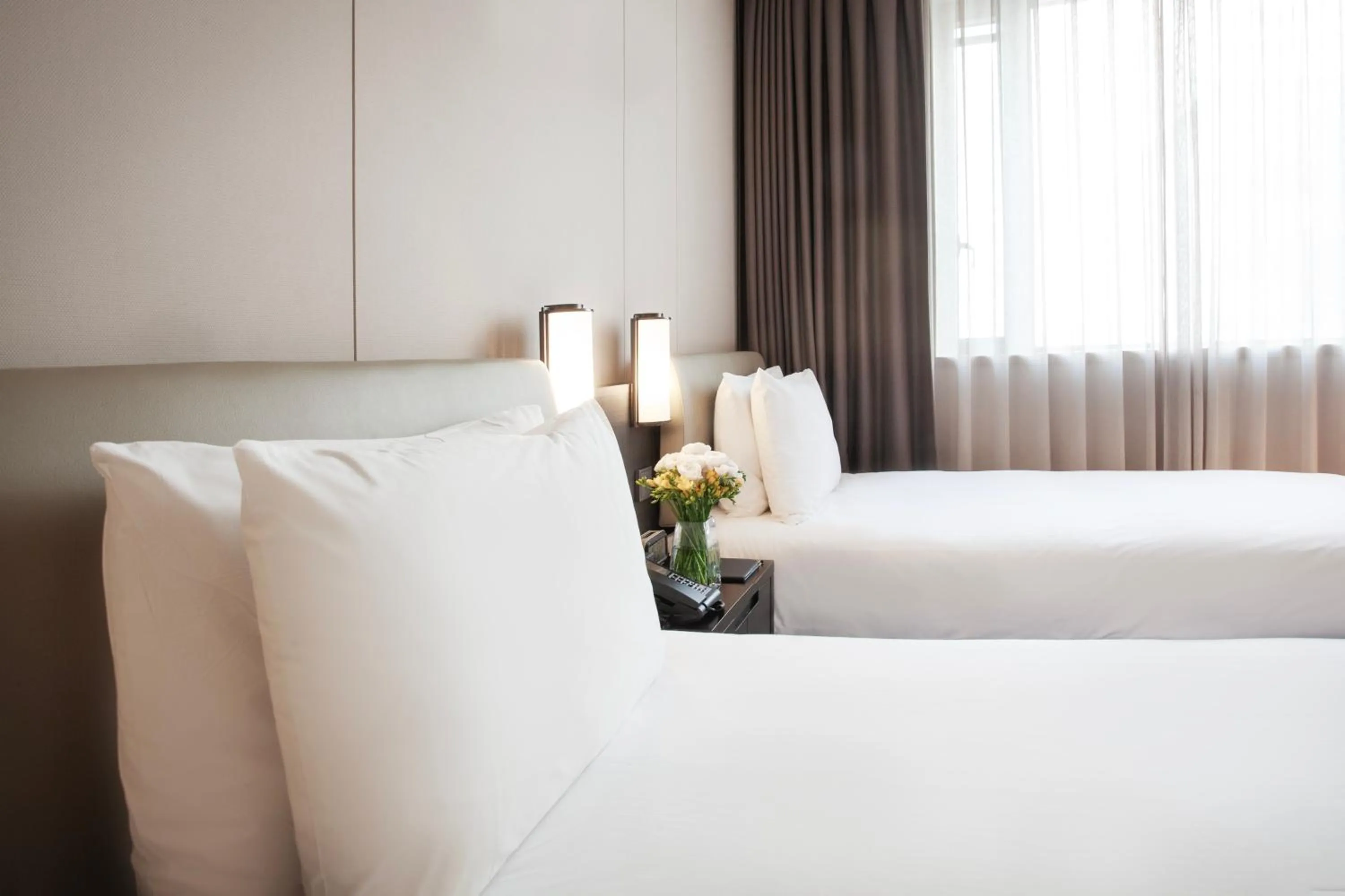 Bedroom, Bed in Crown Park Hotel Seoul Myeongdong